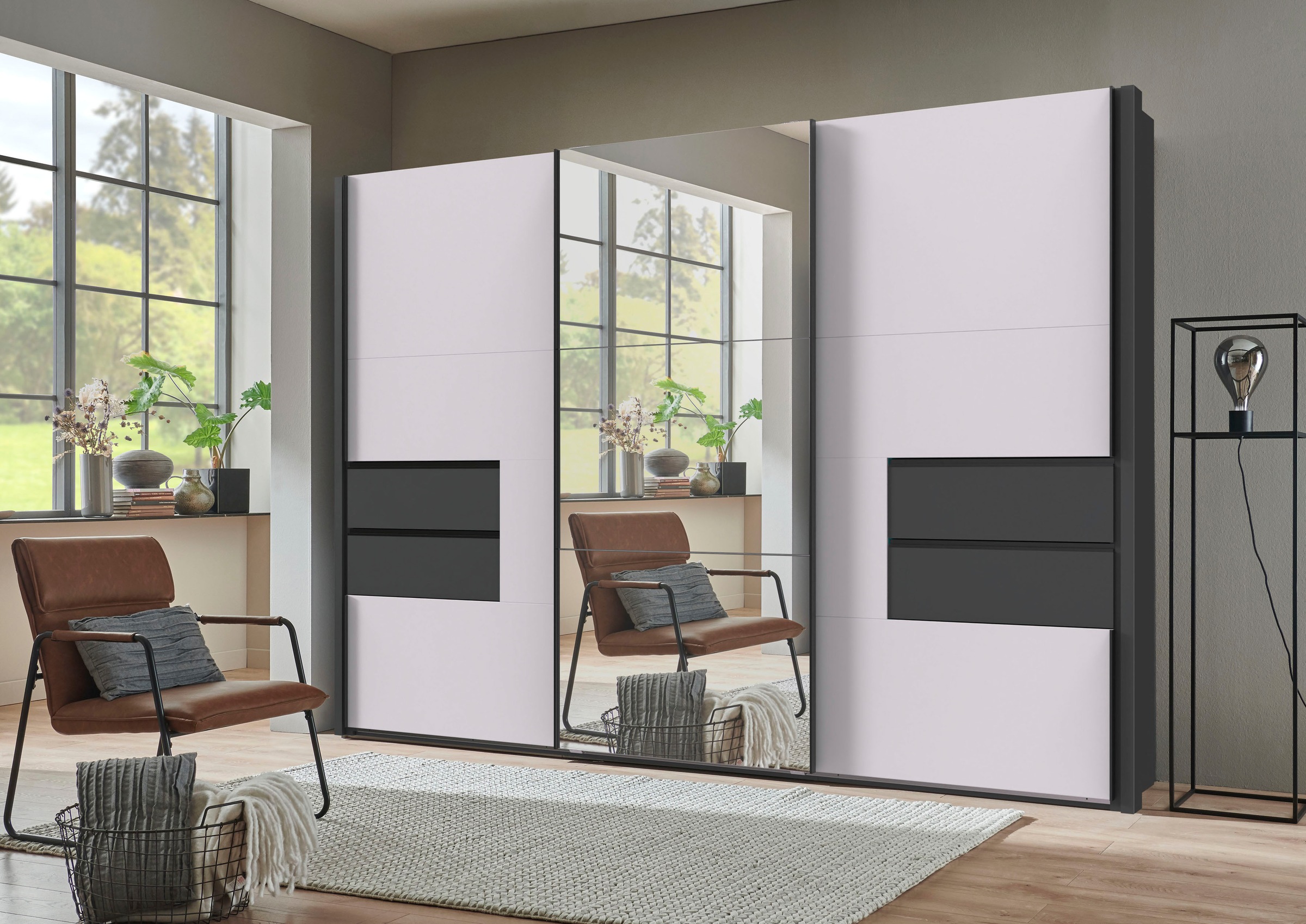 Wimex Schwebetürenschrank "Palermo by fresh to go", integrierte Schubladen günstig online kaufen