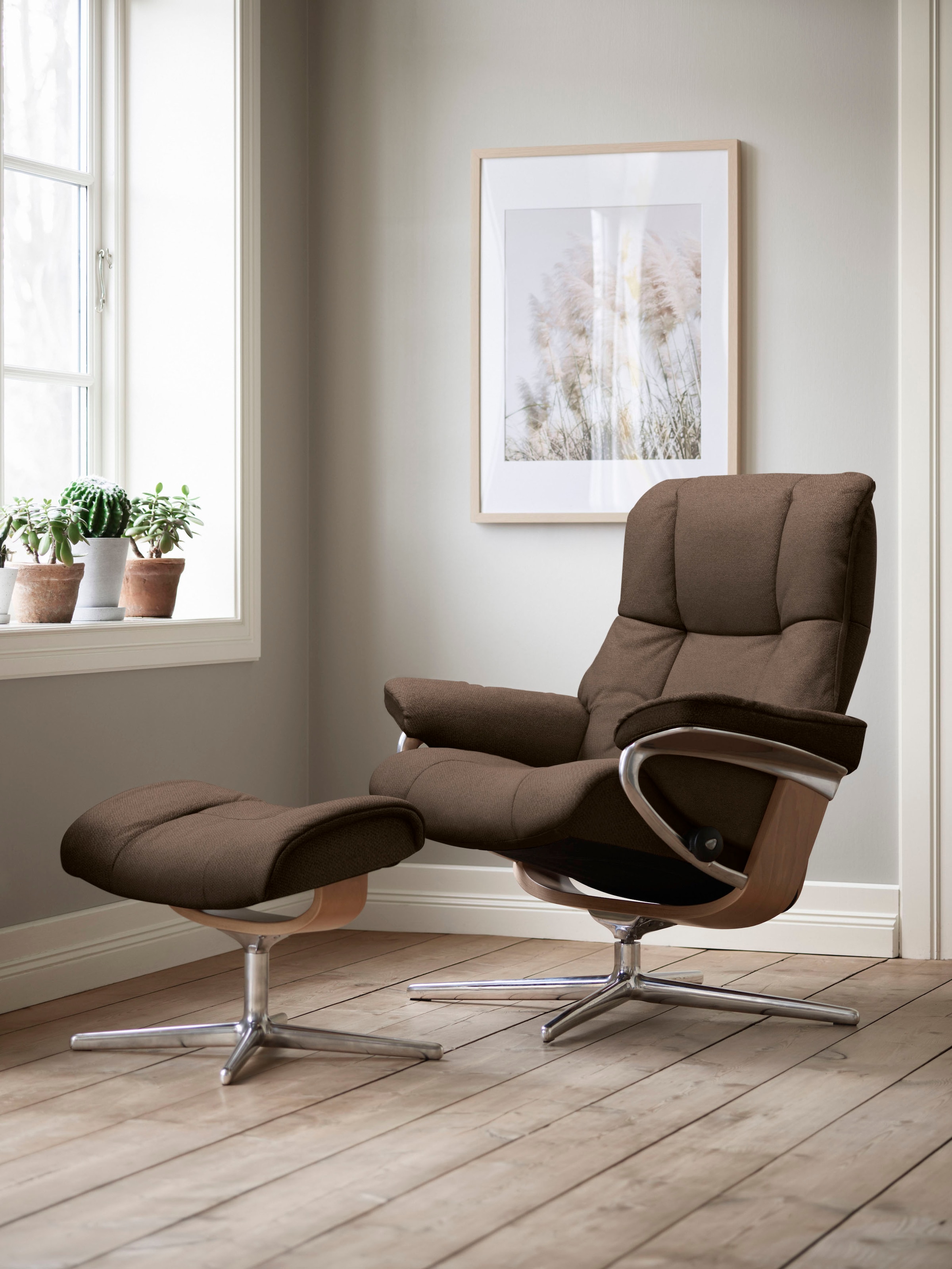 Stressless® Relaxsessel »Mayfair«, (Set, Relaxsessel mit Hocker), mit Hocke günstig online kaufen