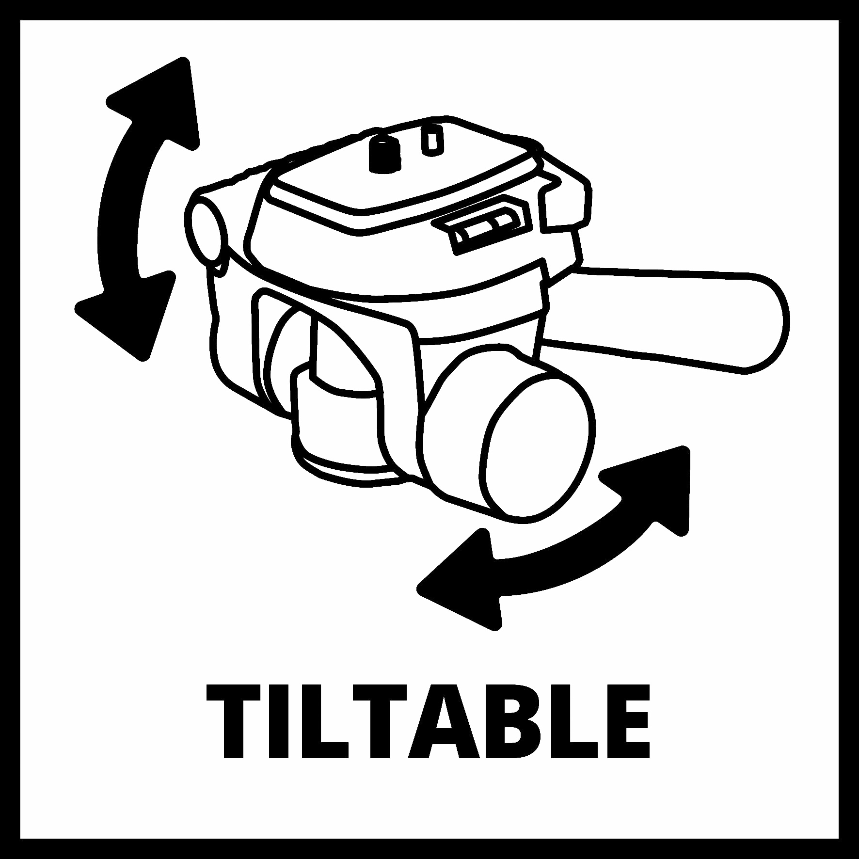 Einhell Adapter »Laser-Zubehör Tripod Laser Adapter 1/4"« integrierte Wasserwaage