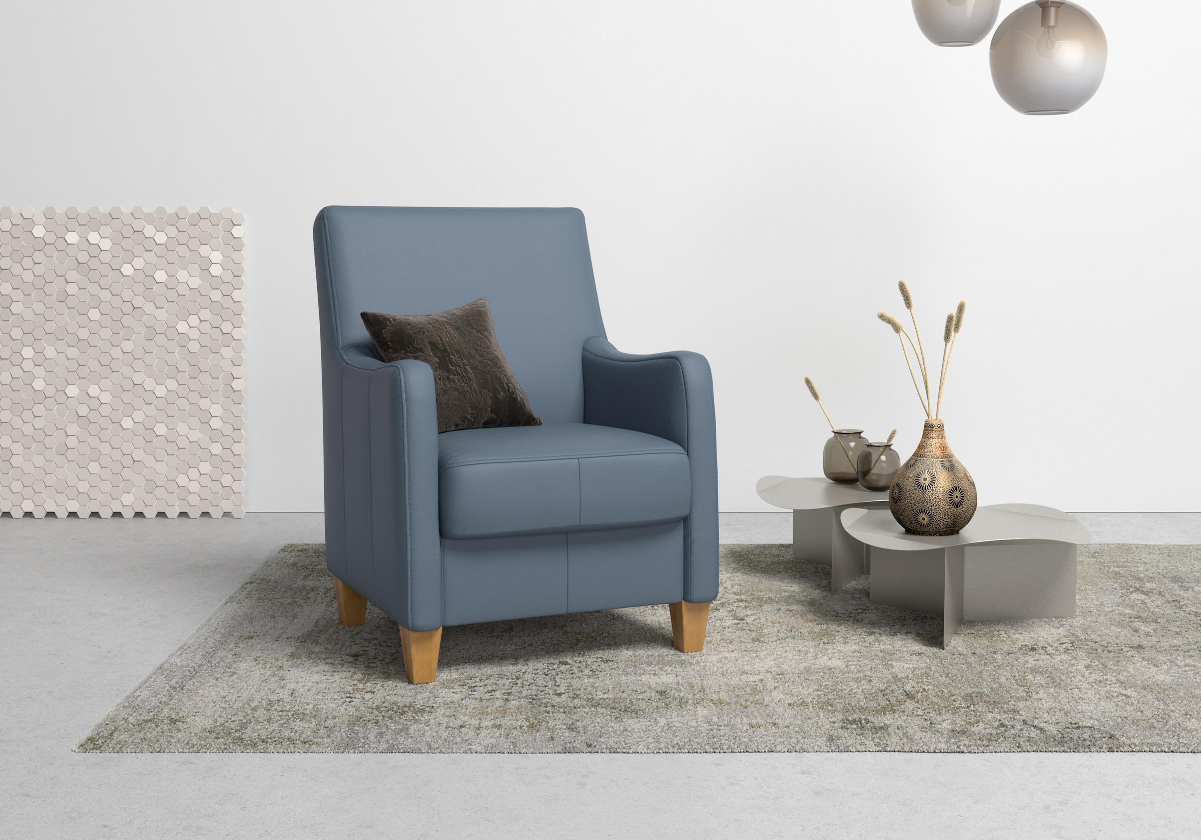 Home affaire Sessel »Palmera, B: 70 cm« mit Federkern günstig online kaufen