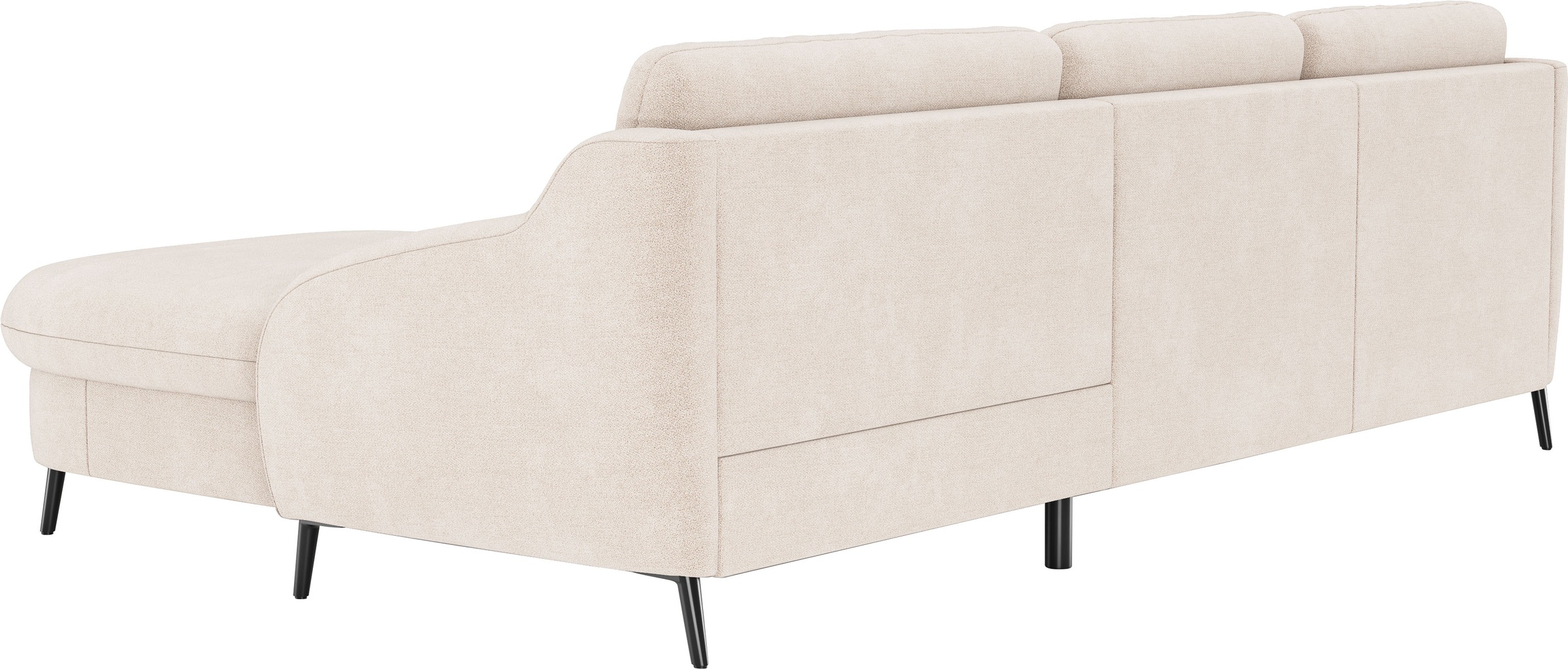 sit&more Ecksofa »Soul L-Form«, wahlweise mit Bettfunktion und Bettkasten oder Schubkasten