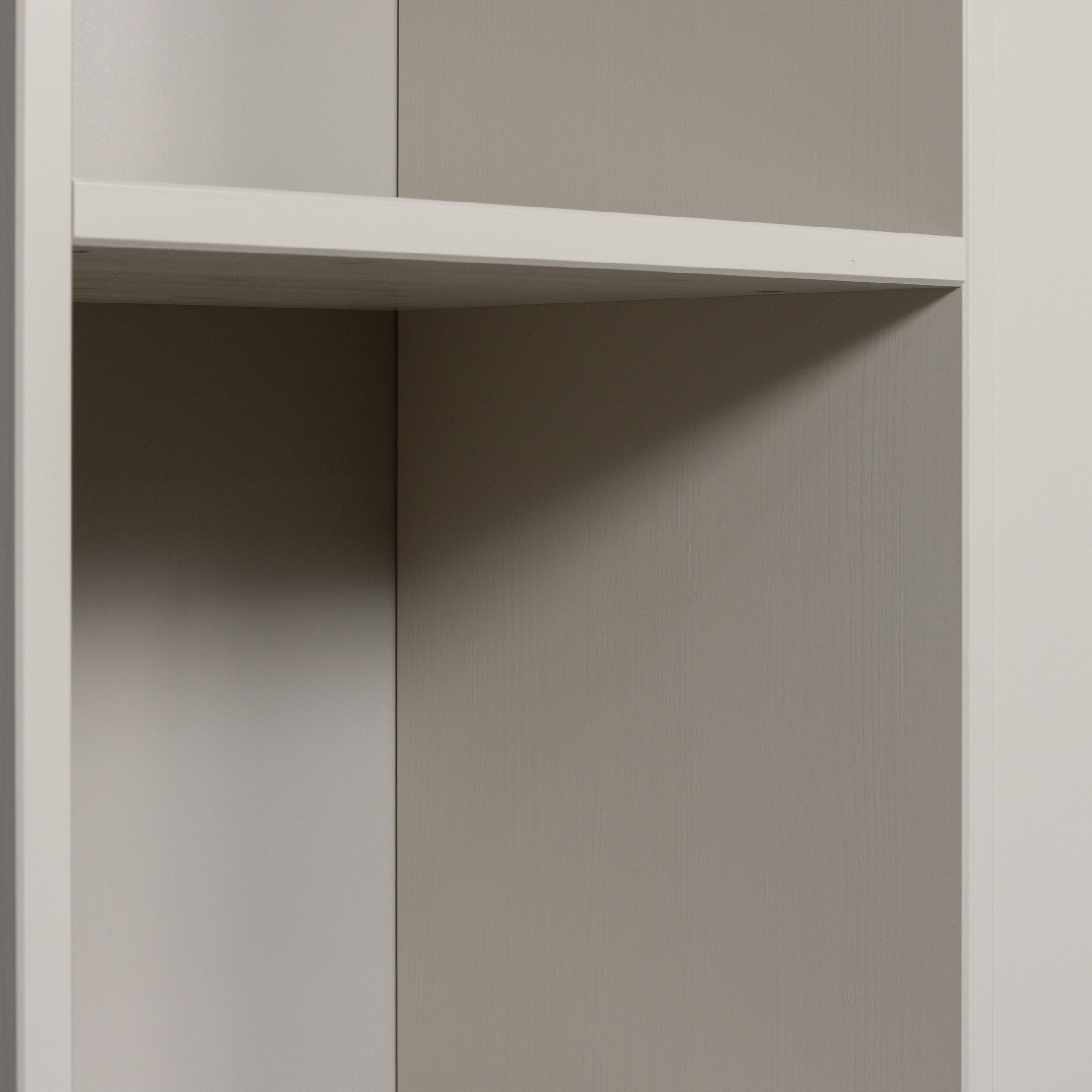 WOOOD Mehrzweckschrank »Meggy FSC® Mix Kiefernholz mit Druckmechanismus B 108x D 40x H 215 cm« Tragkraft 10 kg pro Boden, einfach zu montieren, sichtbare Maserung