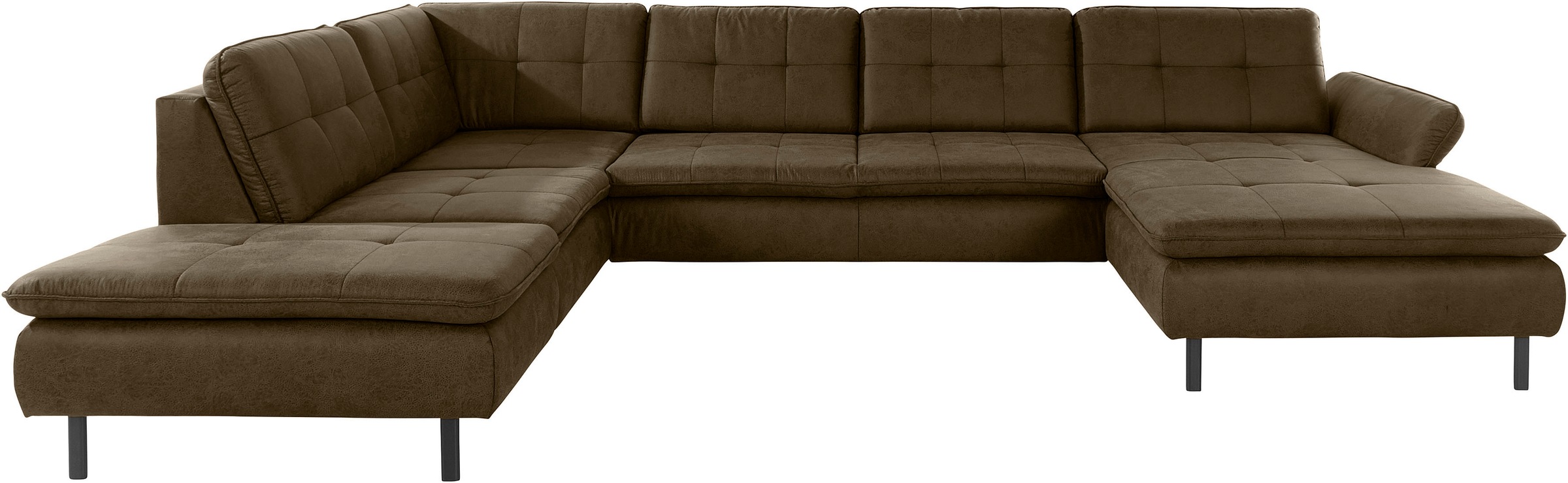 Home affaire Wohnlandschaft »Birkholm U-Form« Armlehnverstellung, auch in E günstig online kaufen