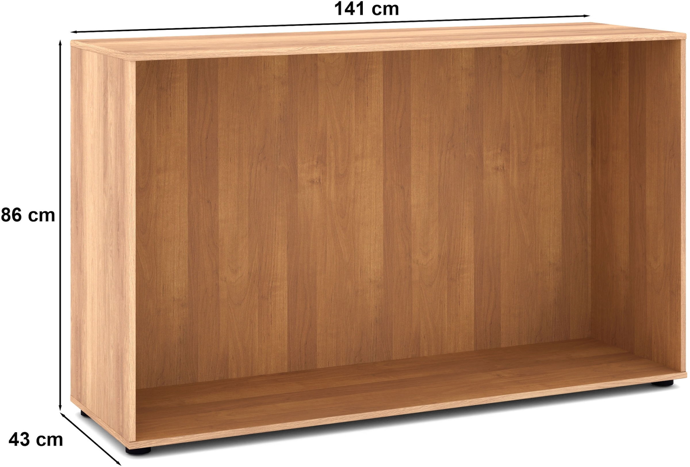 Musterring Schubkastenkommode »Sorrent Sideboard, Wäscheschrank, mit Schubladen, teilmassiv, 141 cm«, (Kommode, mit Selbsteinzug und Dämpfung, MADE IN GERMANY), Schubkästen mit Softabstoppung, Fronten Eiche massiv, Breite 141 cm