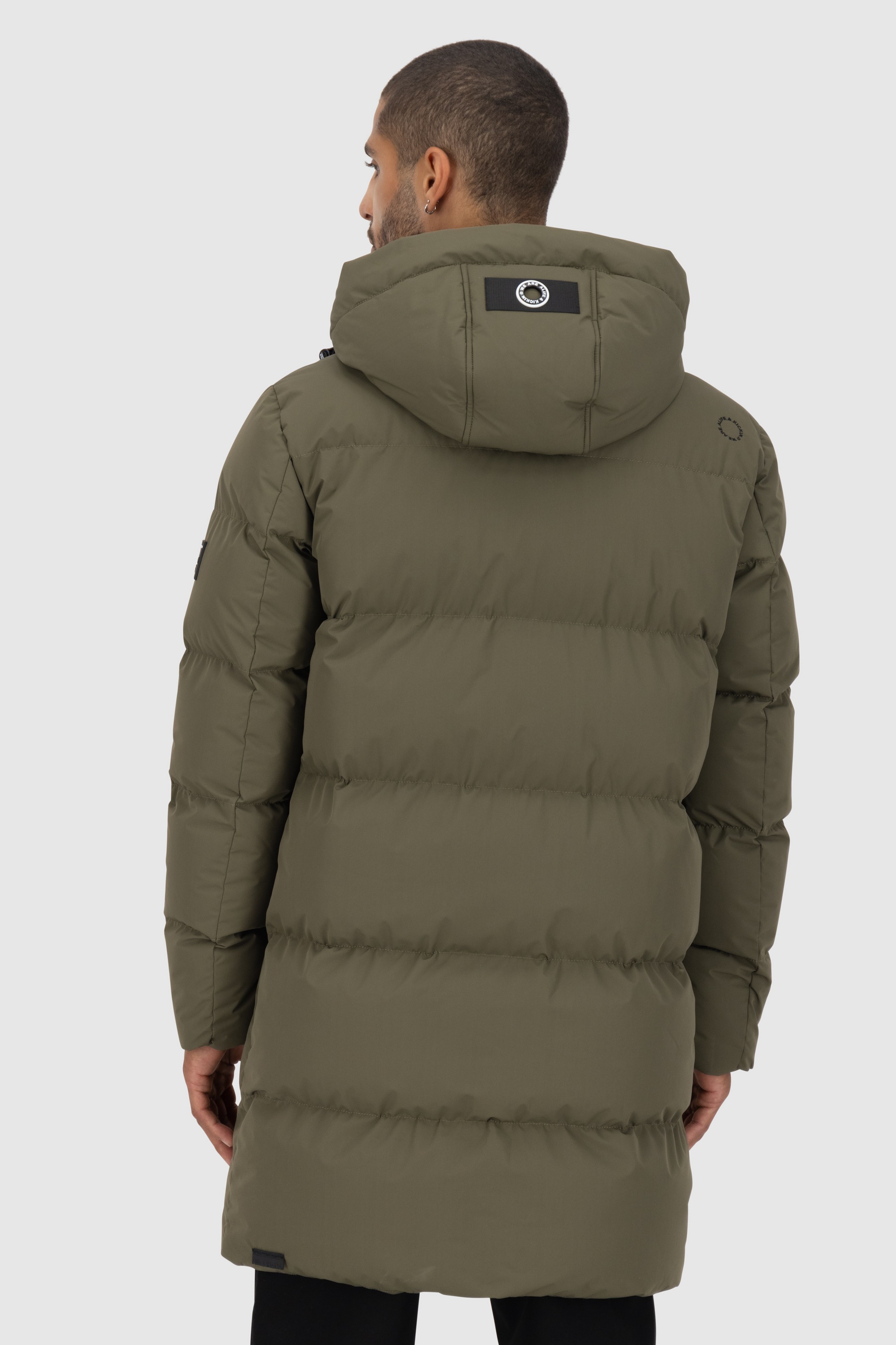 Alife & Kickin Steppjacke »Herren NinoAK A«, mit Kapuze, lange Jacke mit gefütterter Kapuze und bequemer Schnittform