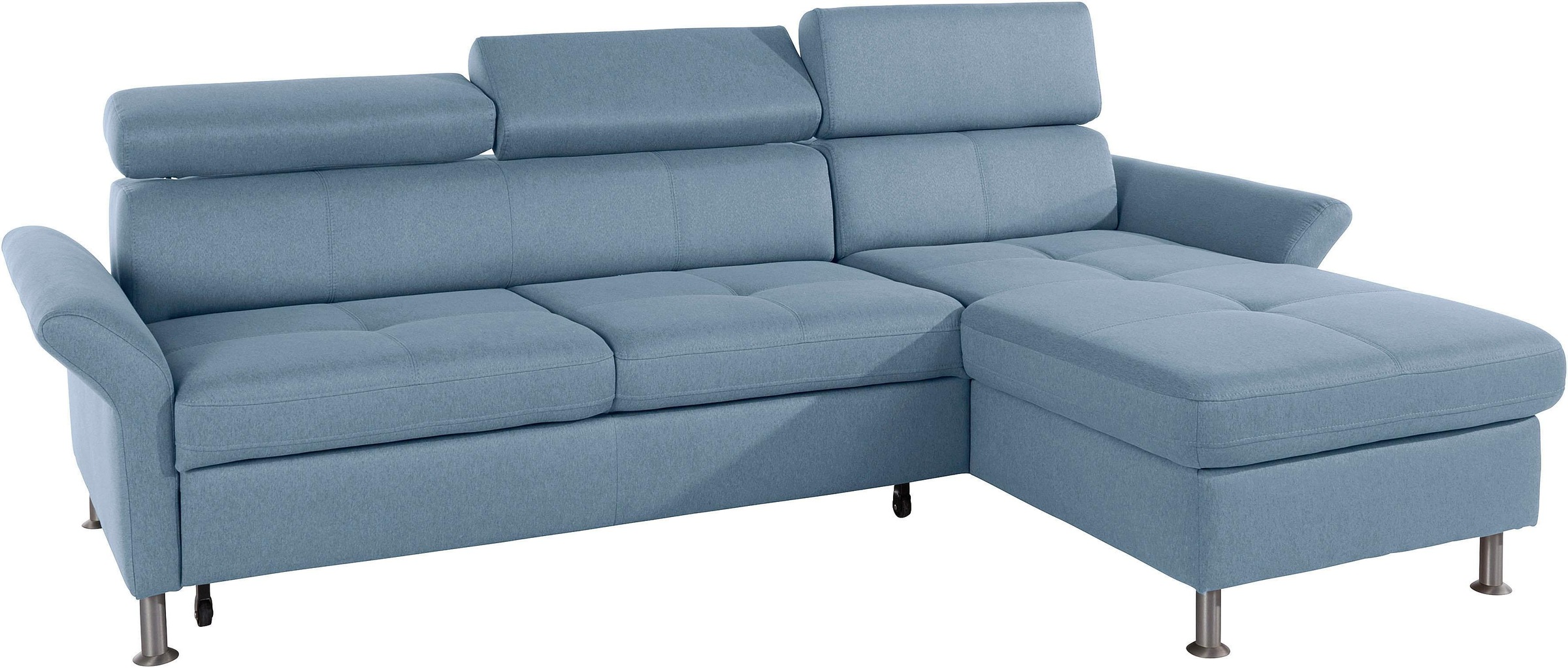 exxpo - sofa fashion Ecksofa »Maretto, bequem & komfortabel, bodenfrei, Bre günstig online kaufen