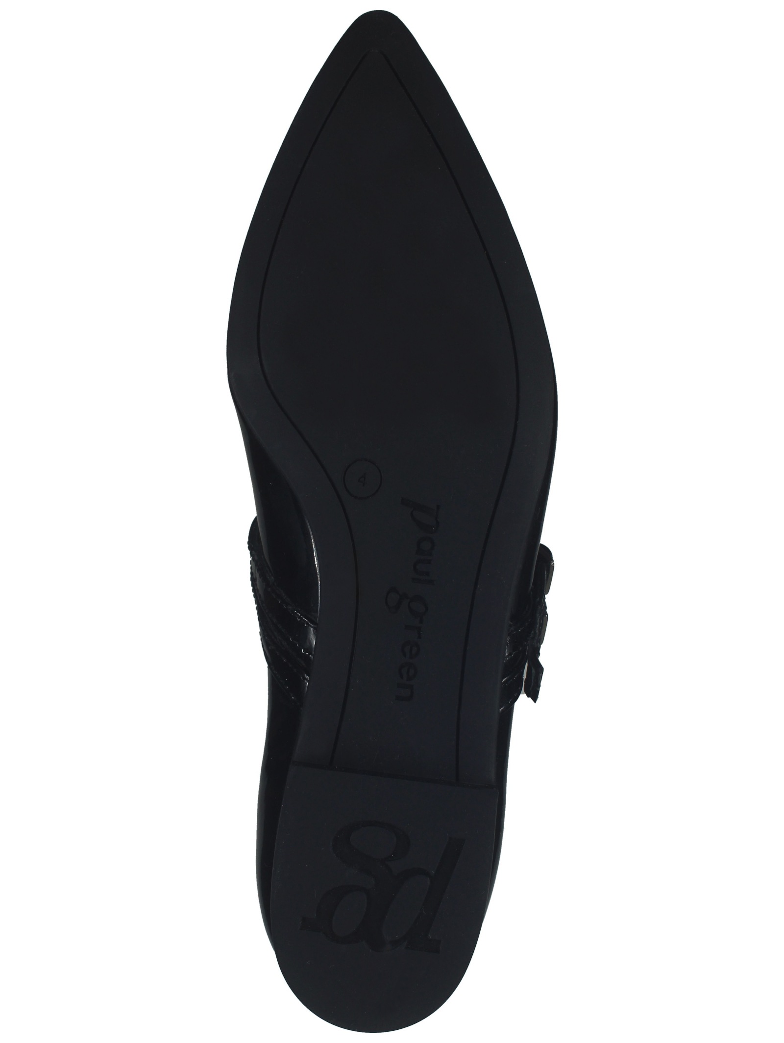 Paul Green Riemchenballerina »Paul Green Ballerinas Leder/Textil«