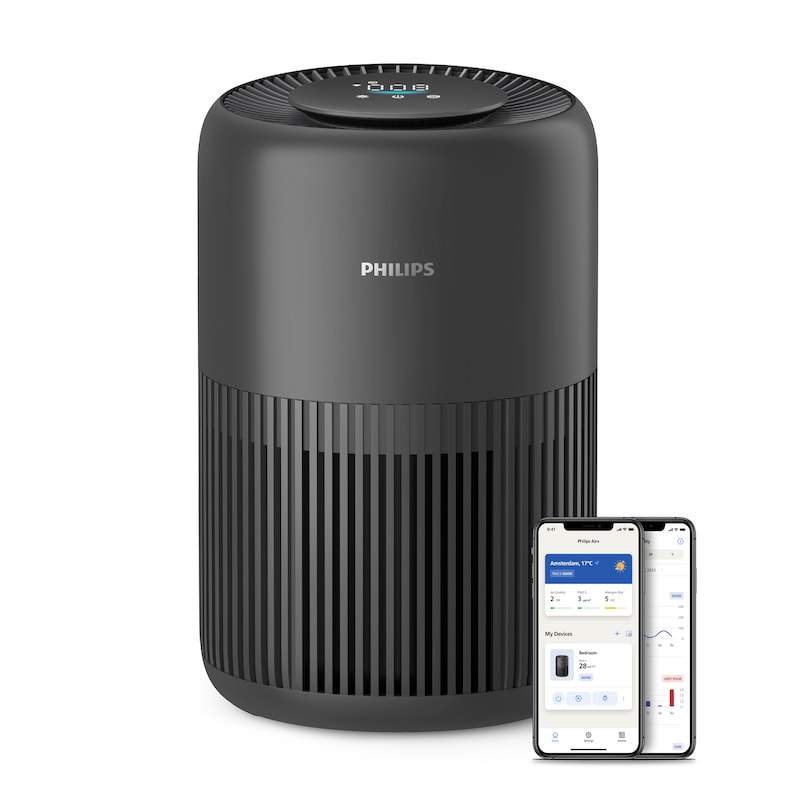 PHILIPS Luftreiniger »AC0951/13 PureProtect Mini 900 Series, Luftreinigungsrate 250 m³/h« für 65 qm Räume 3-Schichten-HEPA-Filtersystem, leise...
