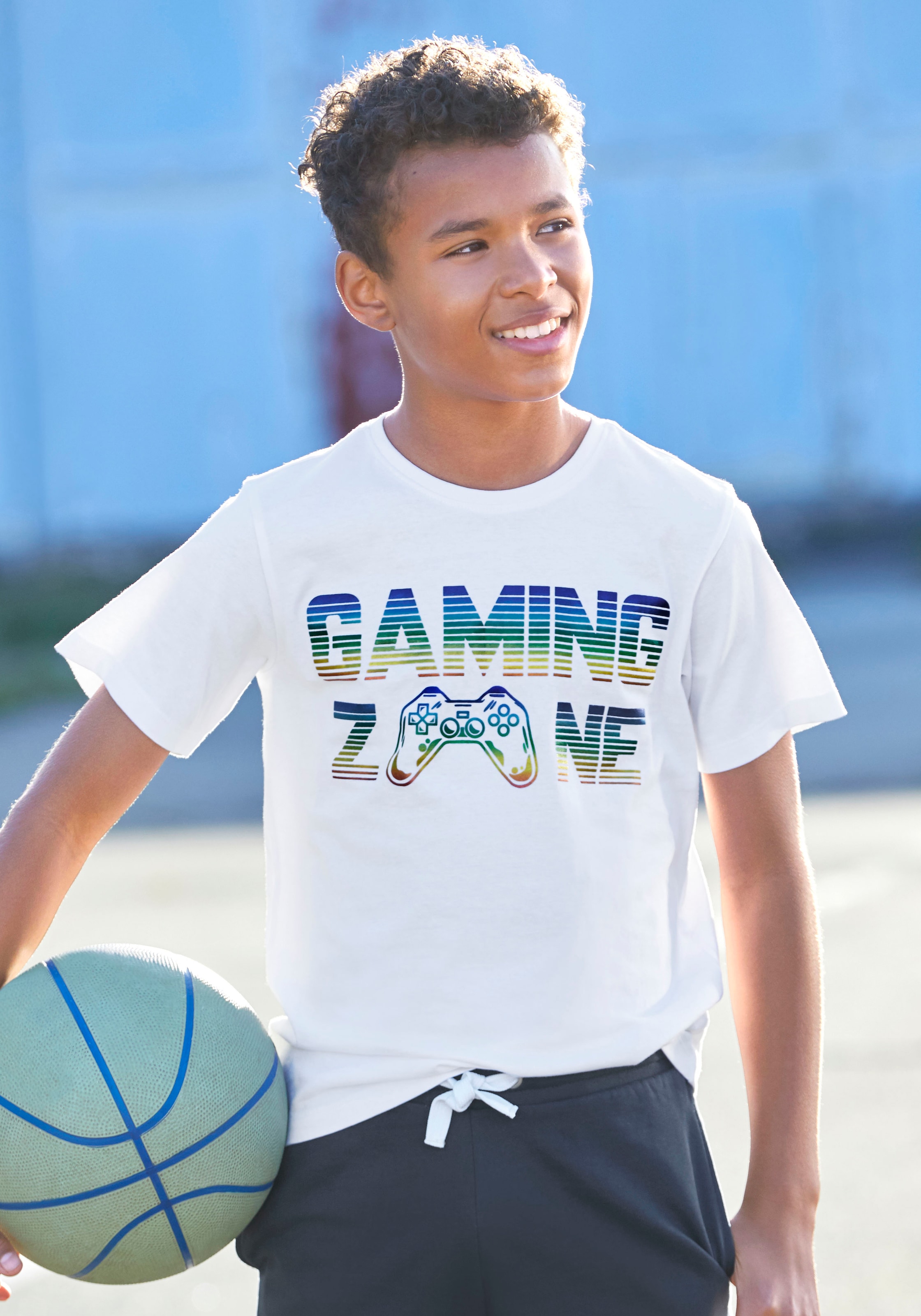 »GAMING T-Shirt ZONE«, bestellen KIDSWORLD im Online-Shop Spruch