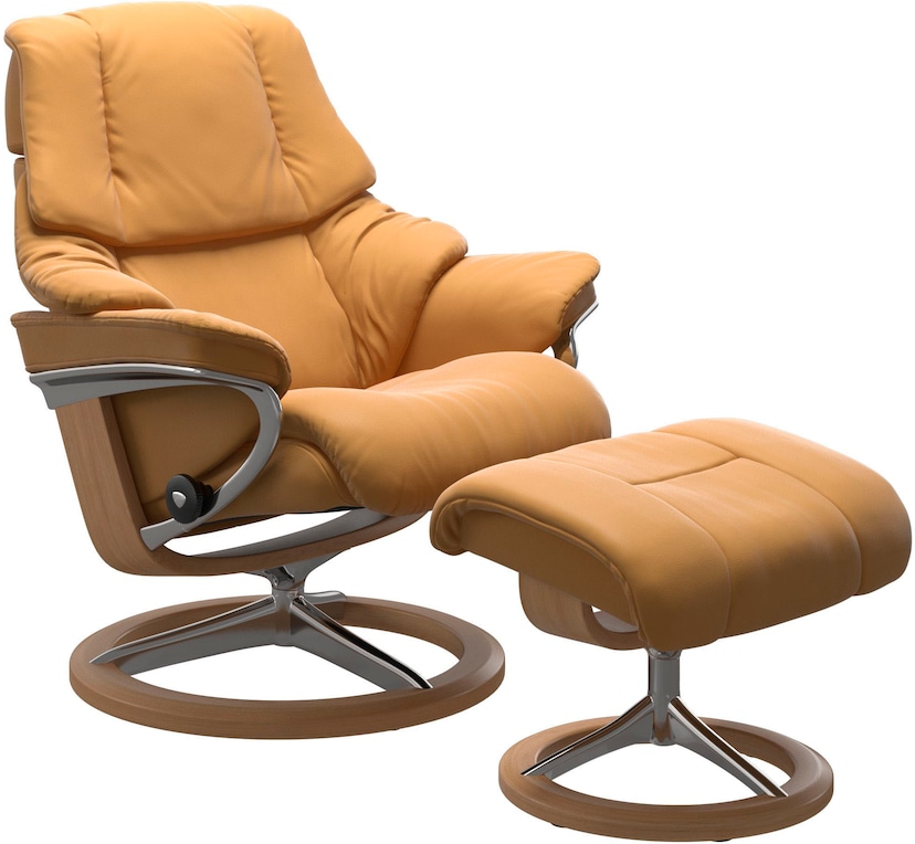 Stressless® Relaxsessel »Reno«, mit Signature Base, Größe S, M & L, Gestell  Braun auf Rechnung kaufen