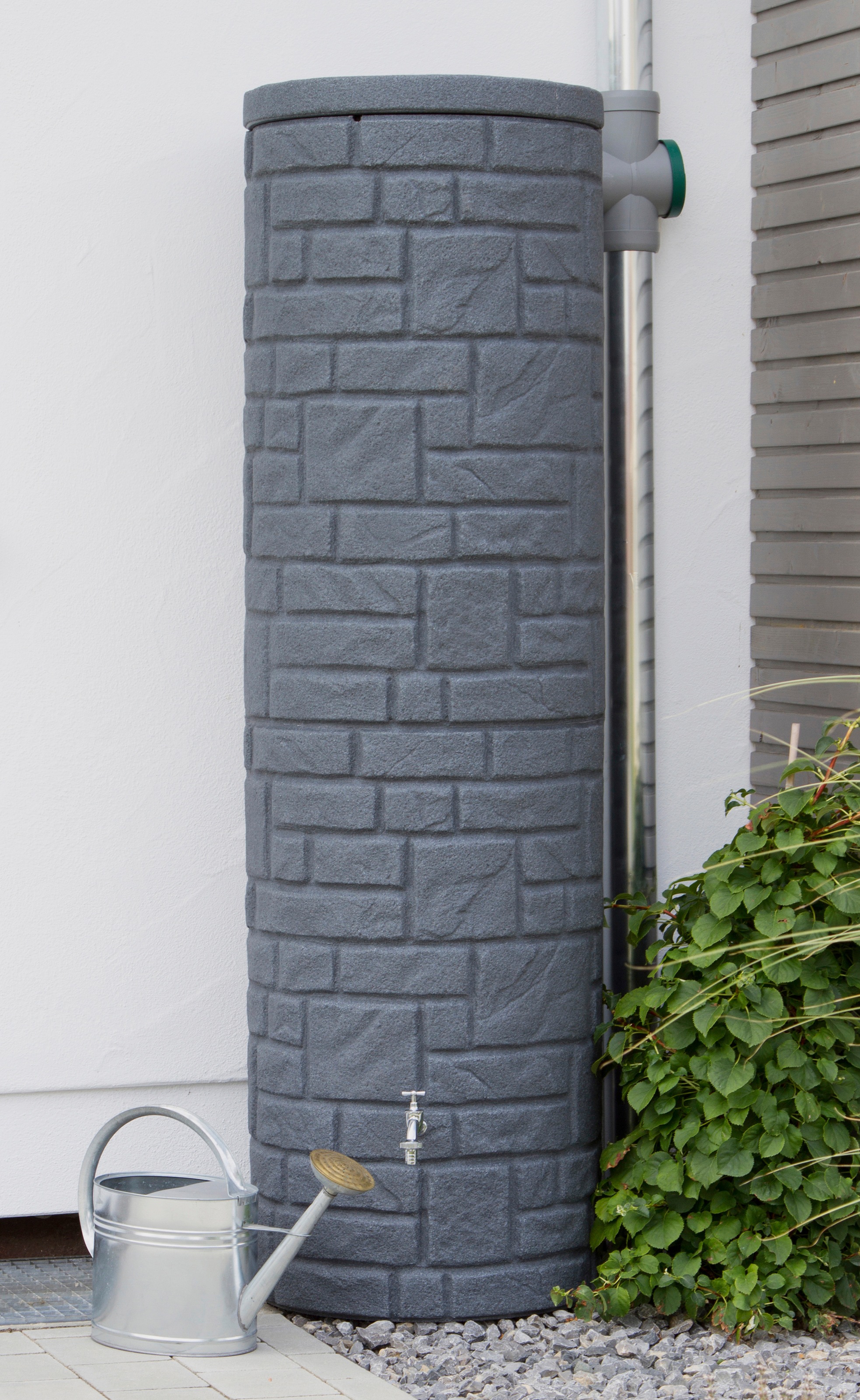 ARVES Regentonne »Arcado« ØxH: 60x200 cm grau