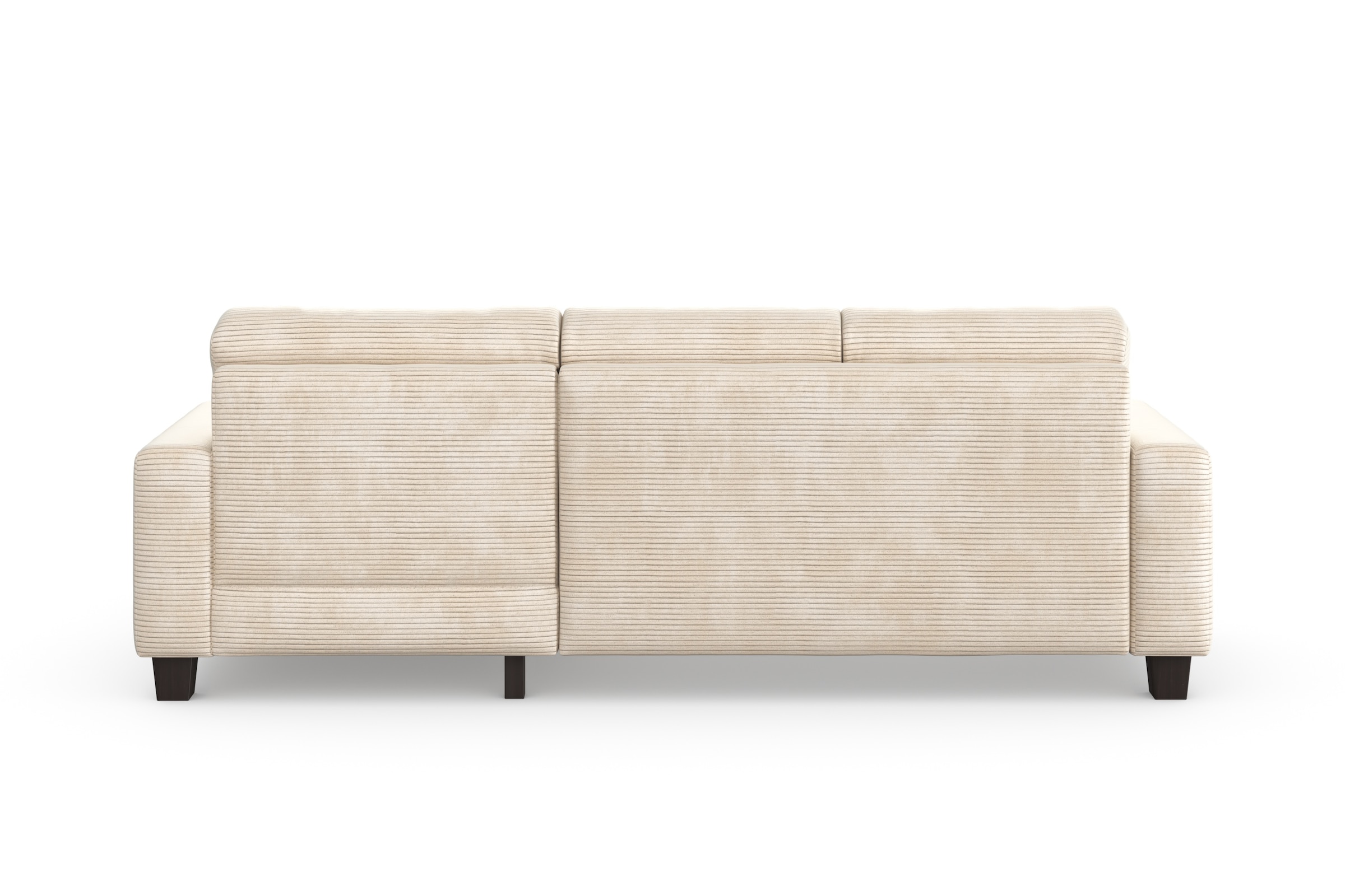 Home affaire Ecksofa »Summer L-Form«, mit Recamiere, mit oder ohne Bettfunktion und Bettkasten, Cord-Bezug