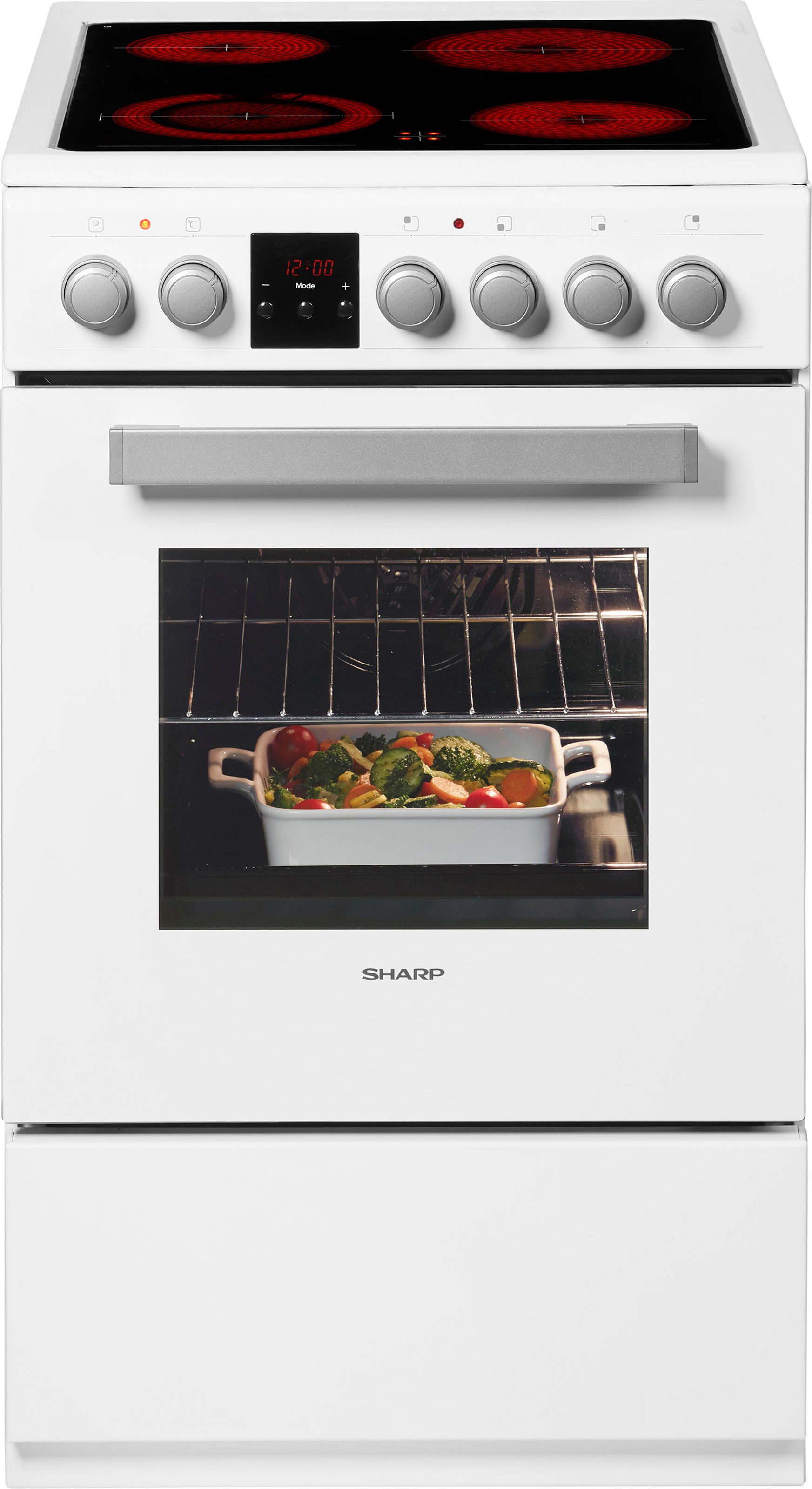 Sharp Elektro-Standherd »KF-56VDD19W-DE«