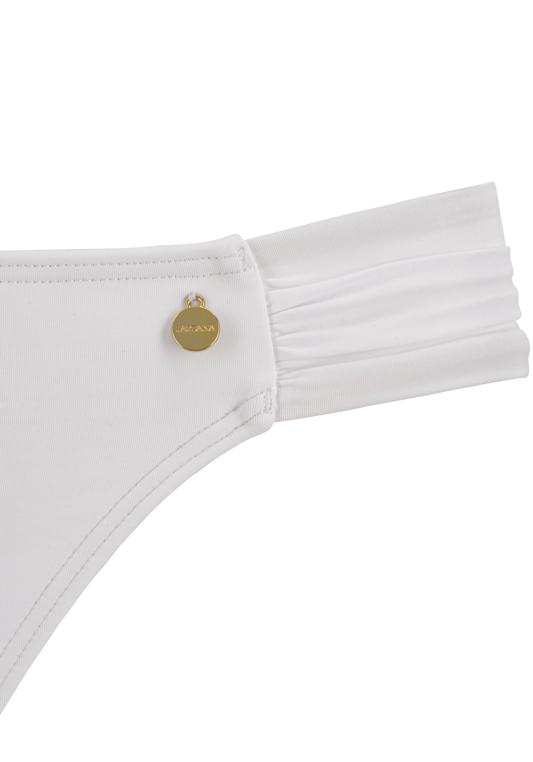 4. Bild von LASCANA Bügel-Bandeau-Bikini, mit goldenem Detail