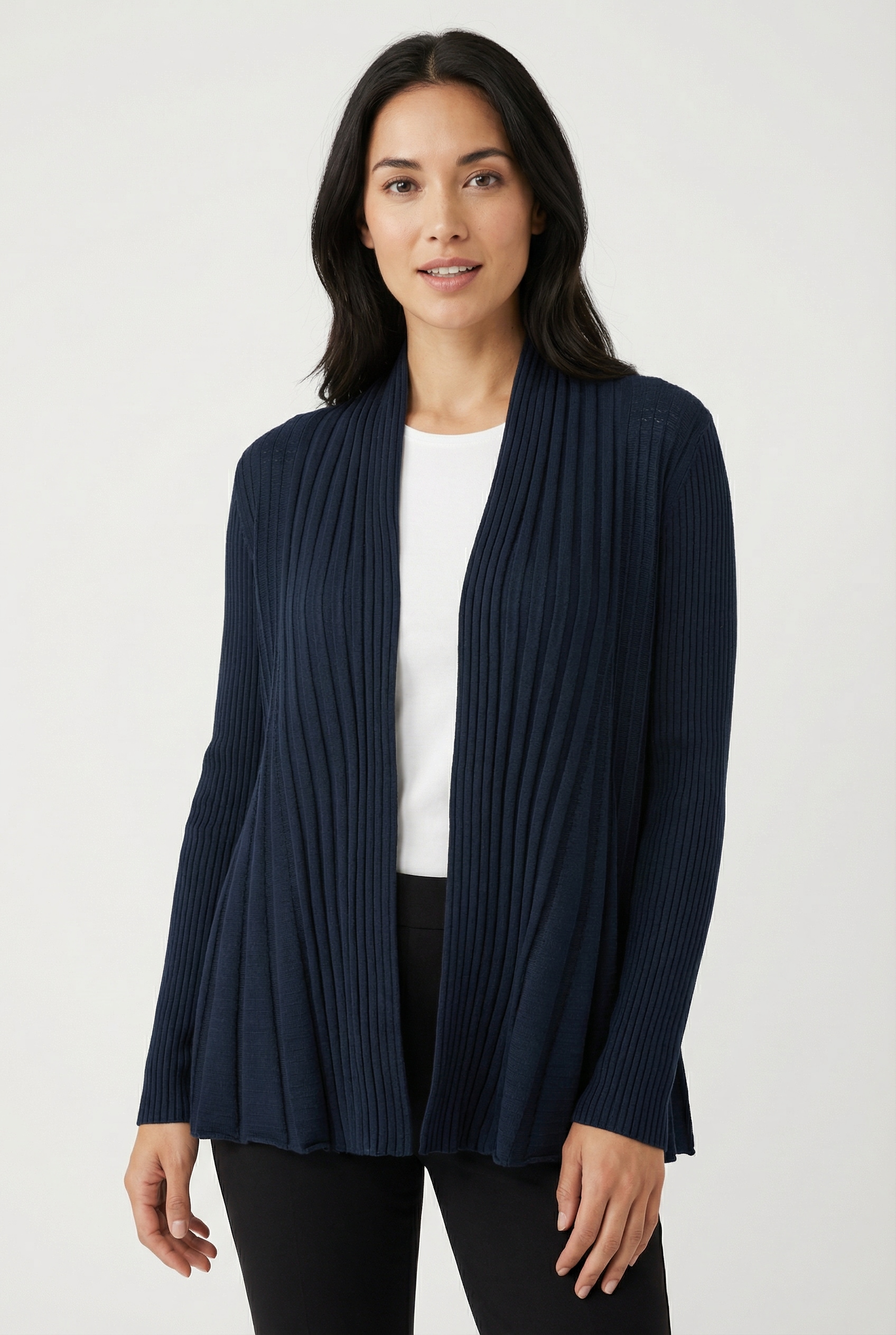 FREEQUENT Strickjacke »FQCLAUDISSE-S-CAR« in Feinstrick-Qualität und ohne Verschluss