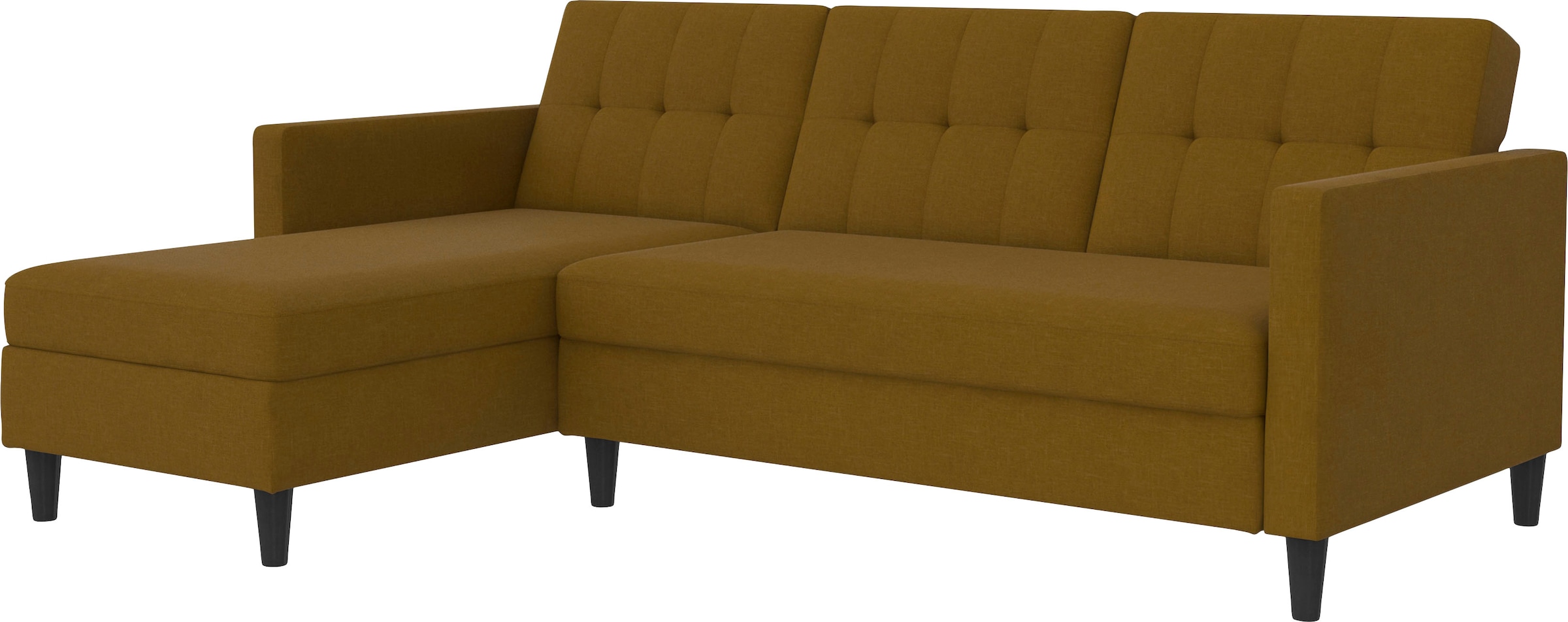 Dorel Home Ecksofa »Hartford II«, mit Bettfunktion und Stauraum, Recamiere beidseitig montierbar