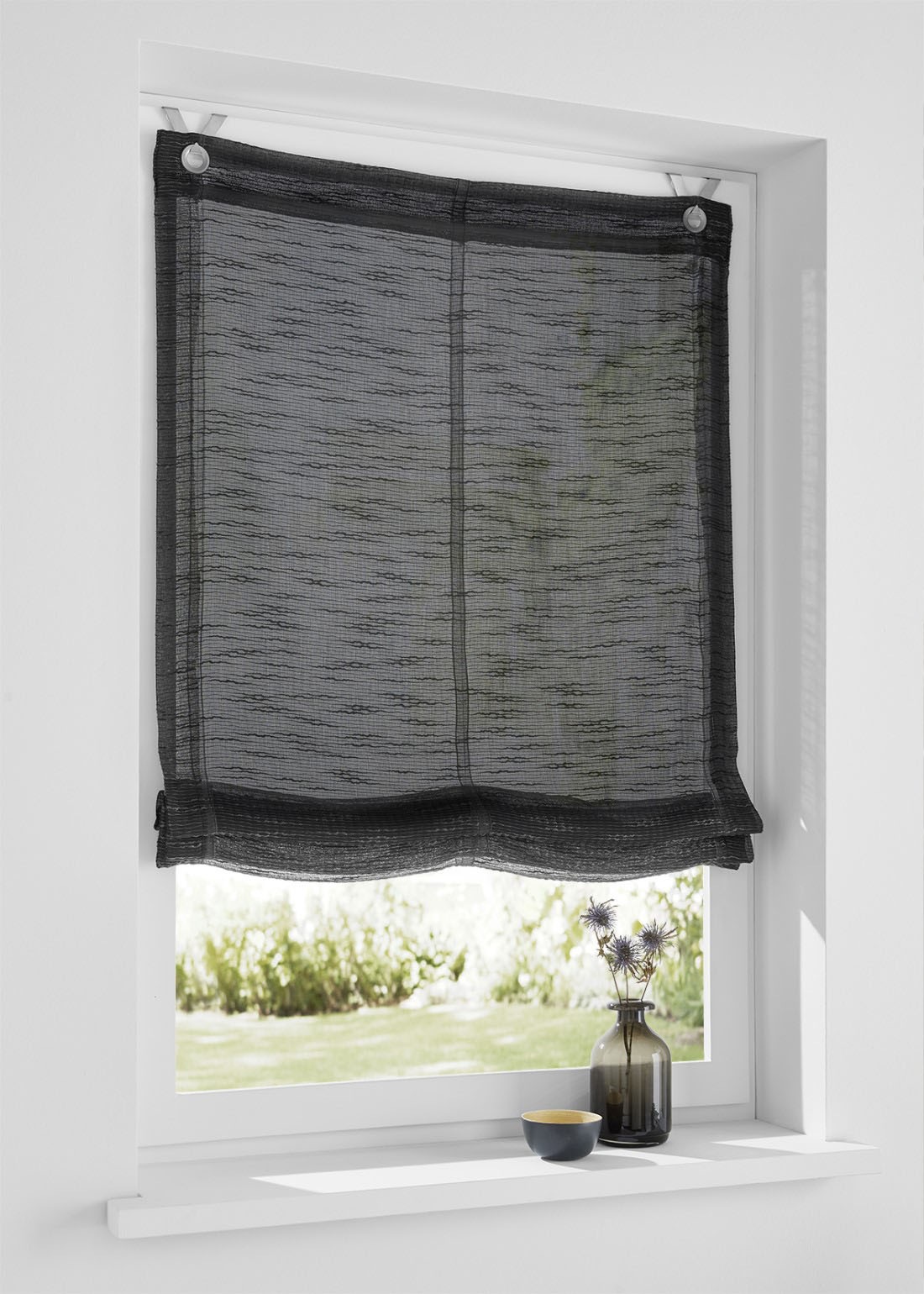 Kutti Raffrollo »Celtic« mit Hakenaufhängung freihängend halbtransparent, P günstig online kaufen