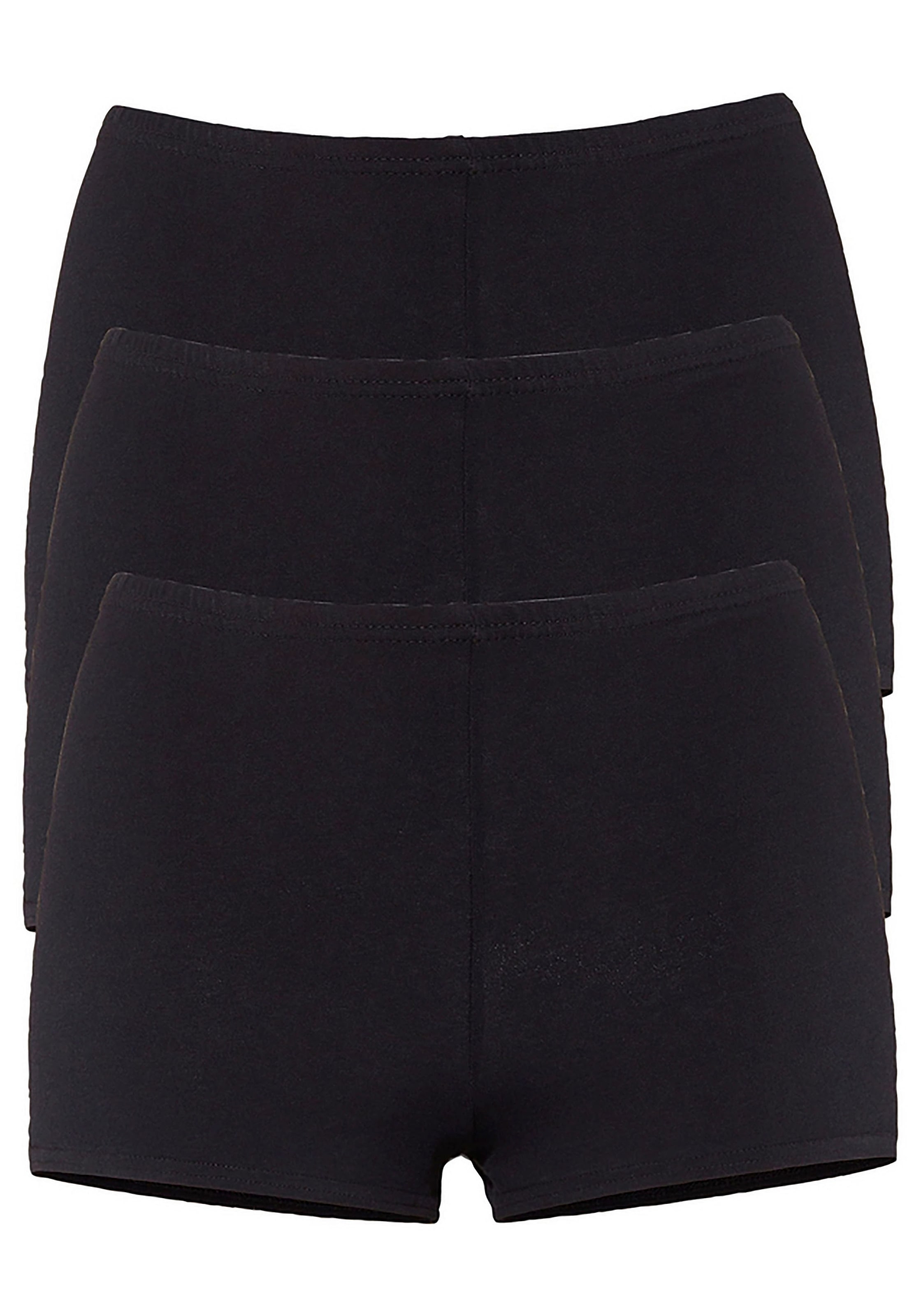 petite fleur Panty, (3er-Pack), aus elastischer Baumwoll-Qualität