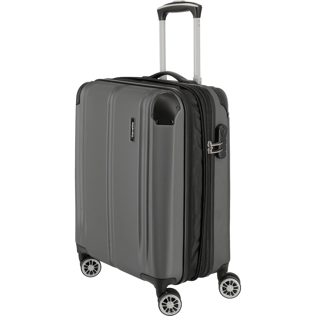 travelite Trolleyset »CITY 4w L/M/S«, (3 tlg.)