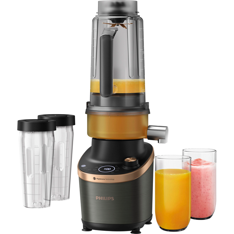 PHILIPS Standmixer »HR3770/10 Flip&Juice , mit ProBlend Ultra-Technologie, « 1500 W 2L-Behälter, 12 Stufen, Puls- und Entsafterfunktion;...