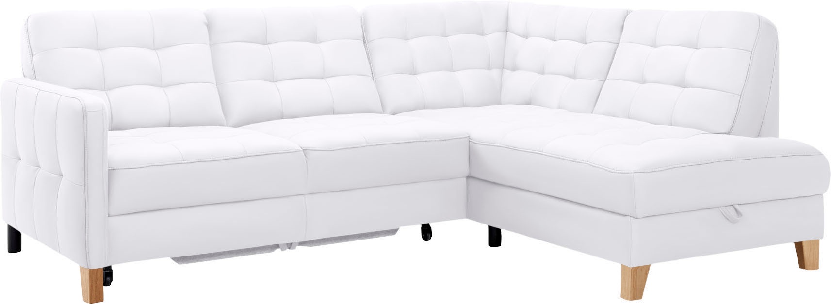 exxpo - sofa fashion Ecksofa "Elio, kompakt und komfortabel, bequem, zeitlo günstig online kaufen