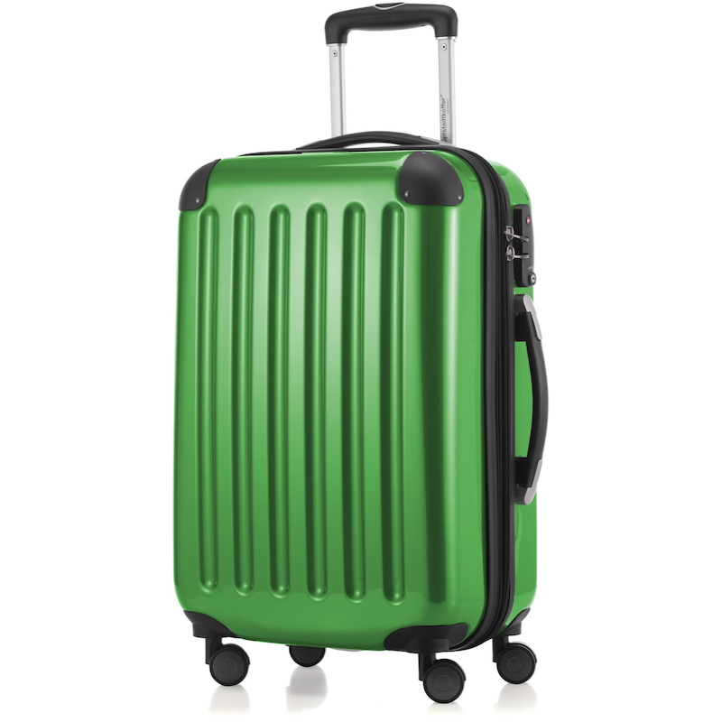 HAUPTSTADTKOFFER Hartschalen-Trolley »Alex, in verschiedenen Farben und Größen« 74 l 4 Rollen grün