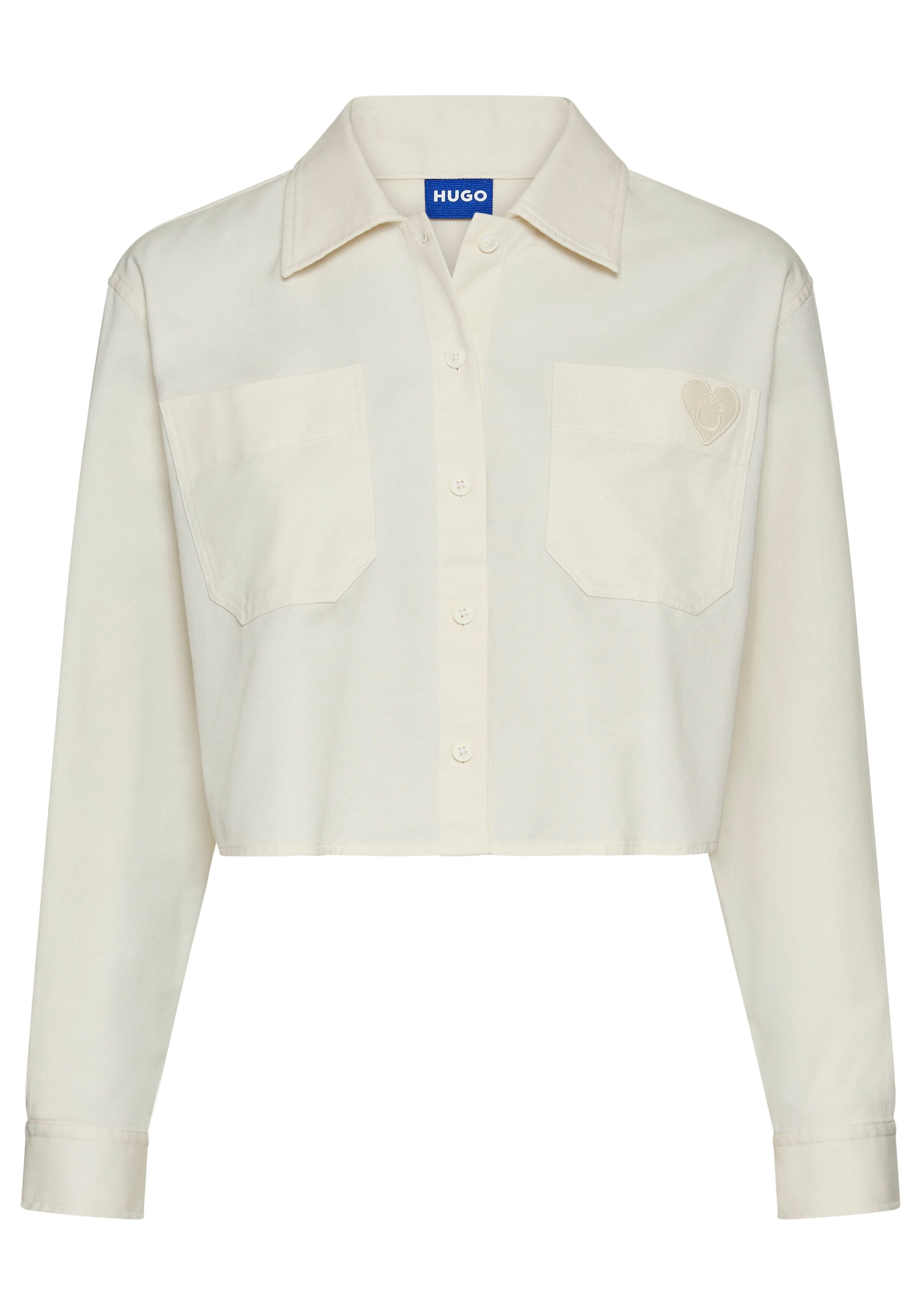 HUGO Blue Hemdbluse »Edia« im Loose Fit