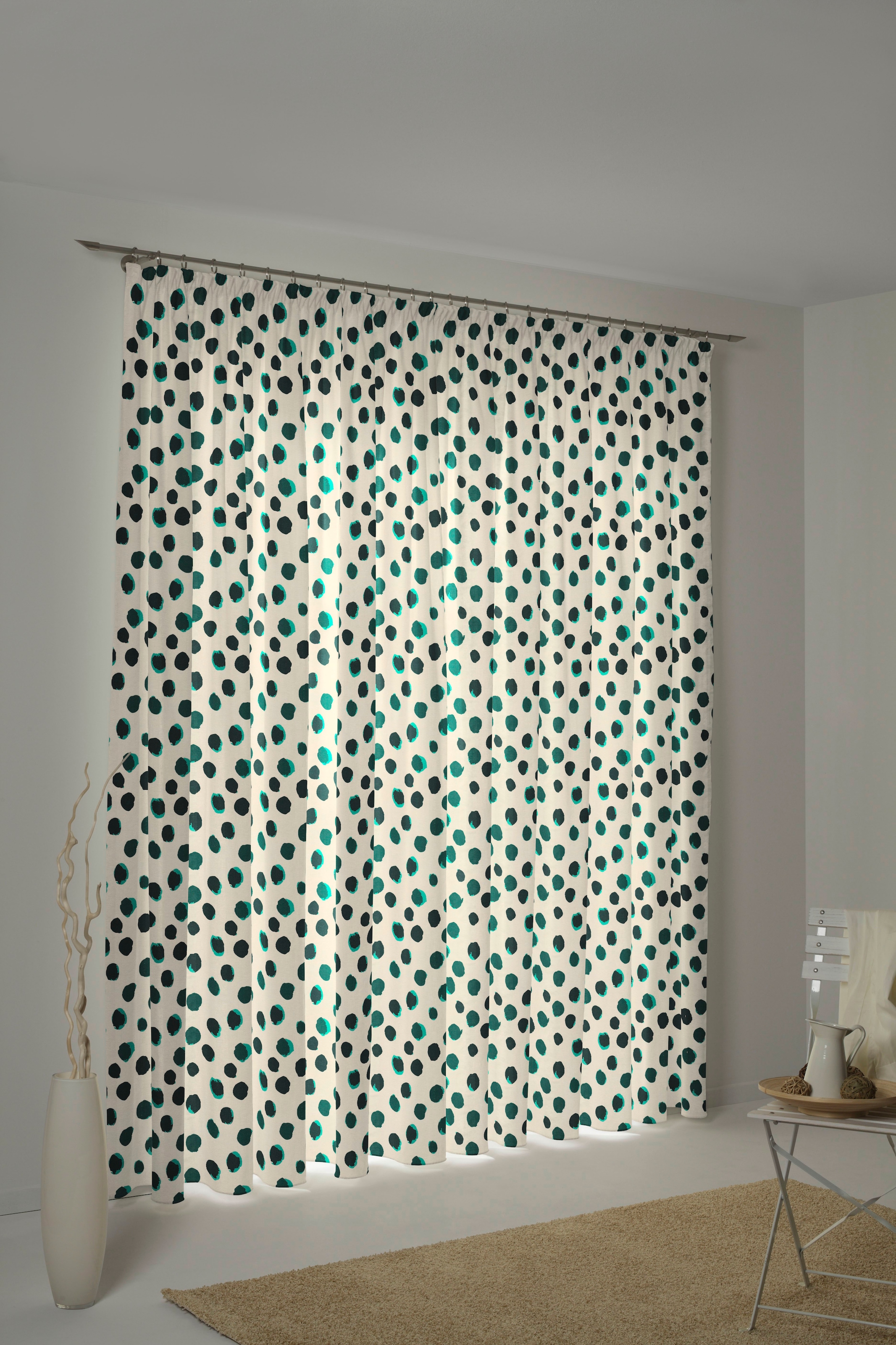 Adam Vorhang »Dots«, (1 St.) günstig online kaufen