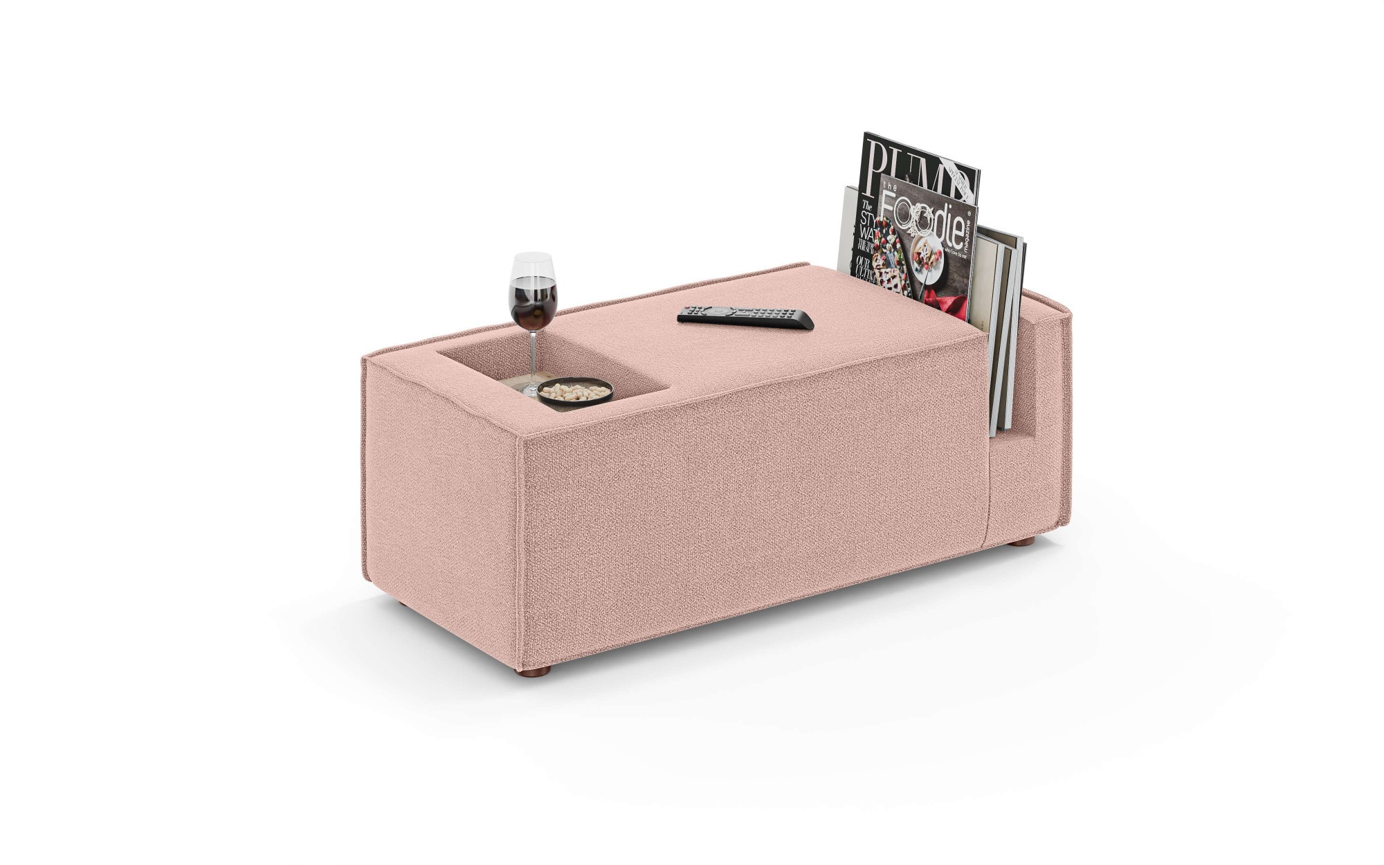 INOSIGN Sofaelement »HAILY Tisch für das Modulsofa, Maße B/T/H: 45/100/37 c günstig online kaufen