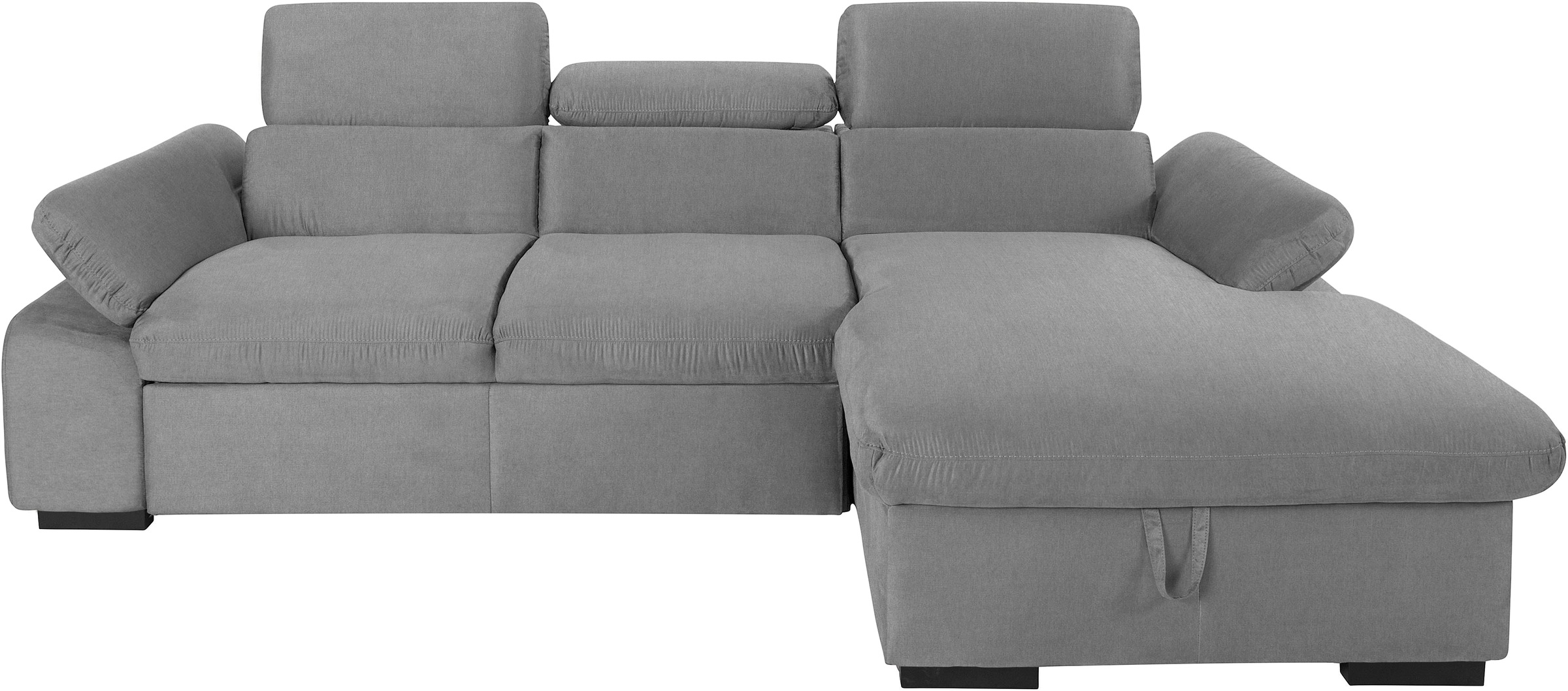 COTTA Ecksofa »Lola L-Form mit Kopfteilfunktion & Hocker«, (Set, mit Hocker günstig online kaufen