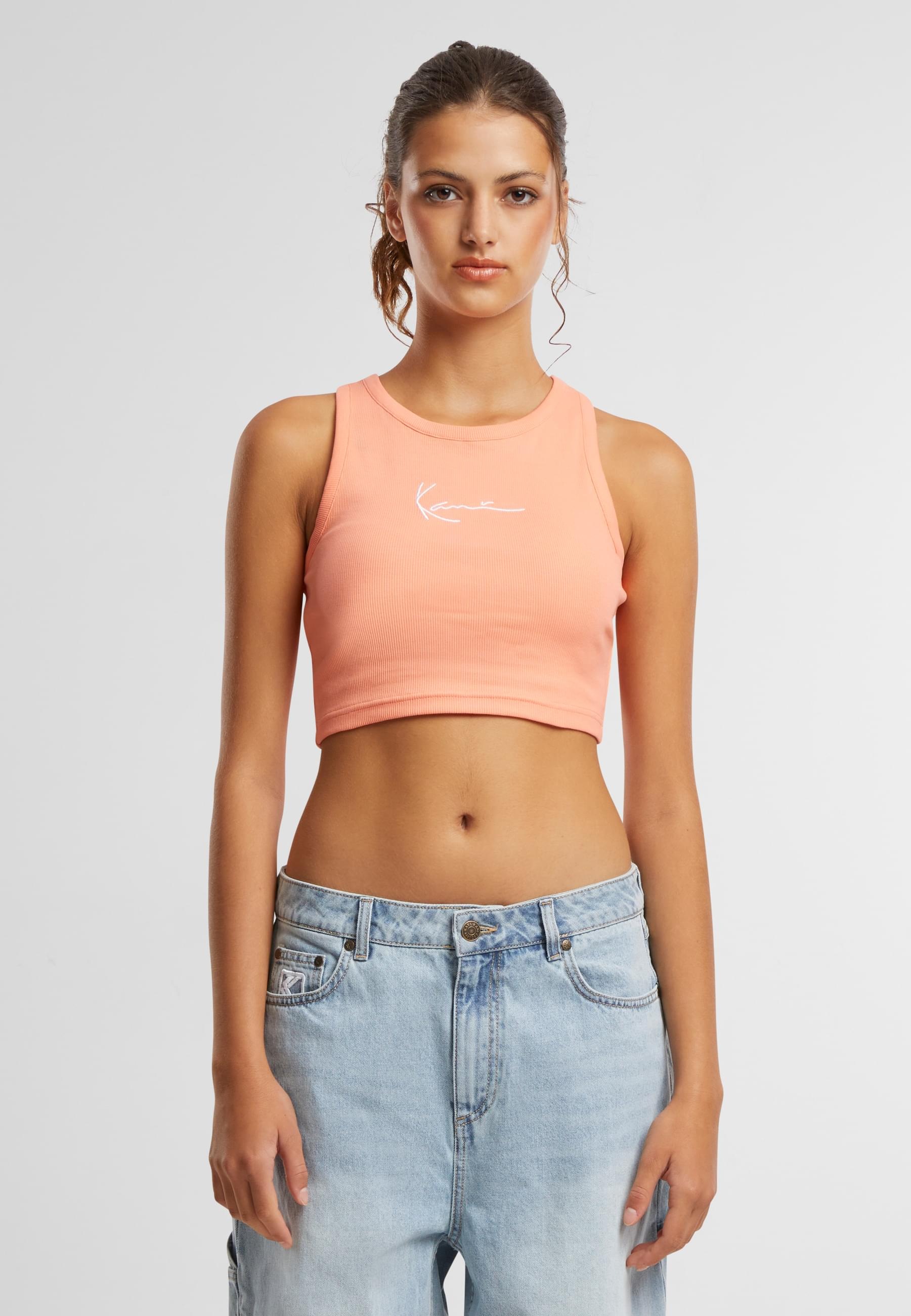 Karl Kani Muskelshirt »Karl Kani Small Signature Essential Racer Rib Top« 1 Stk.