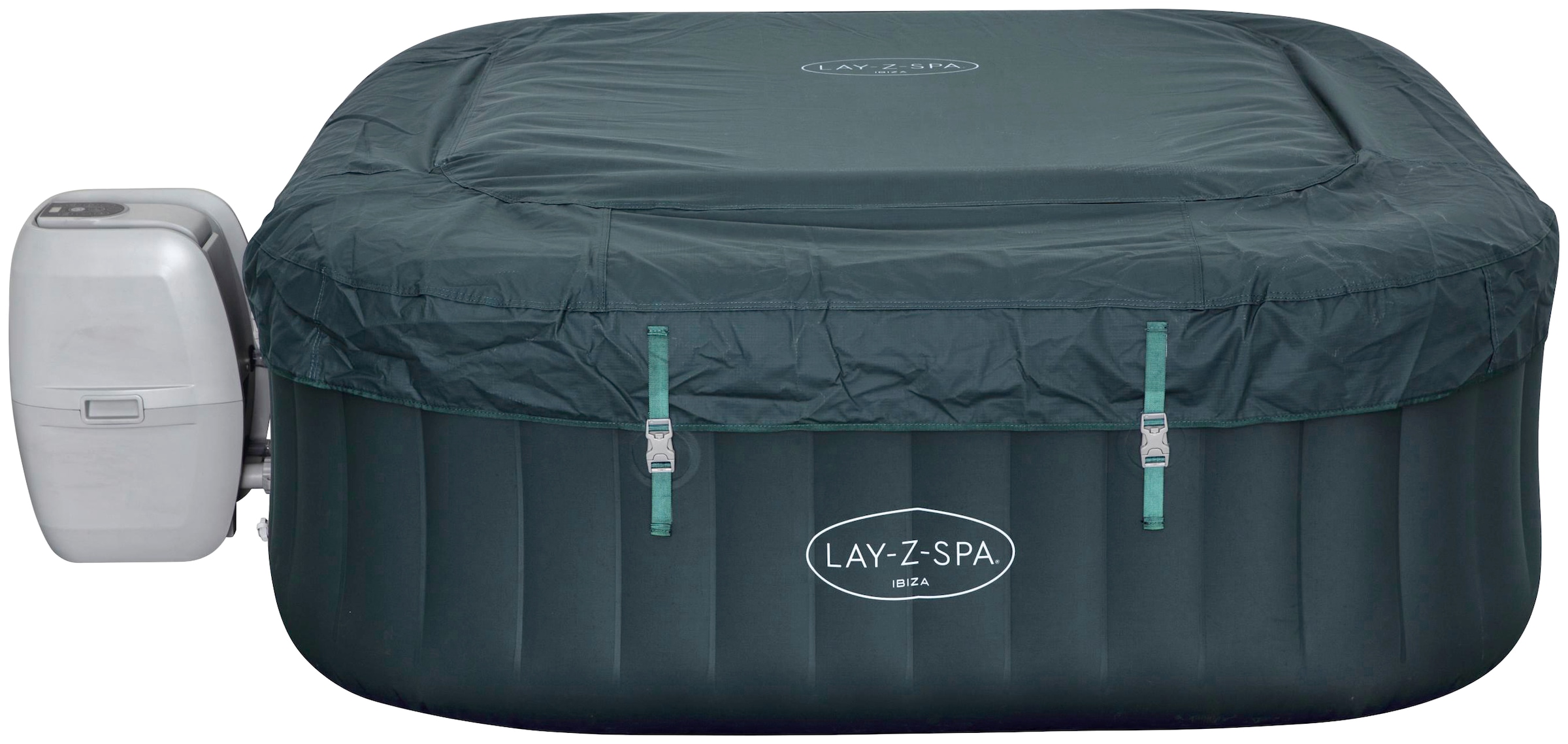 Bestway Whirlpool »LAY-Z-SPA® Ibiza AirJet™«, BxLxH: 180x180x66 cm, für bis zu 6 Personen