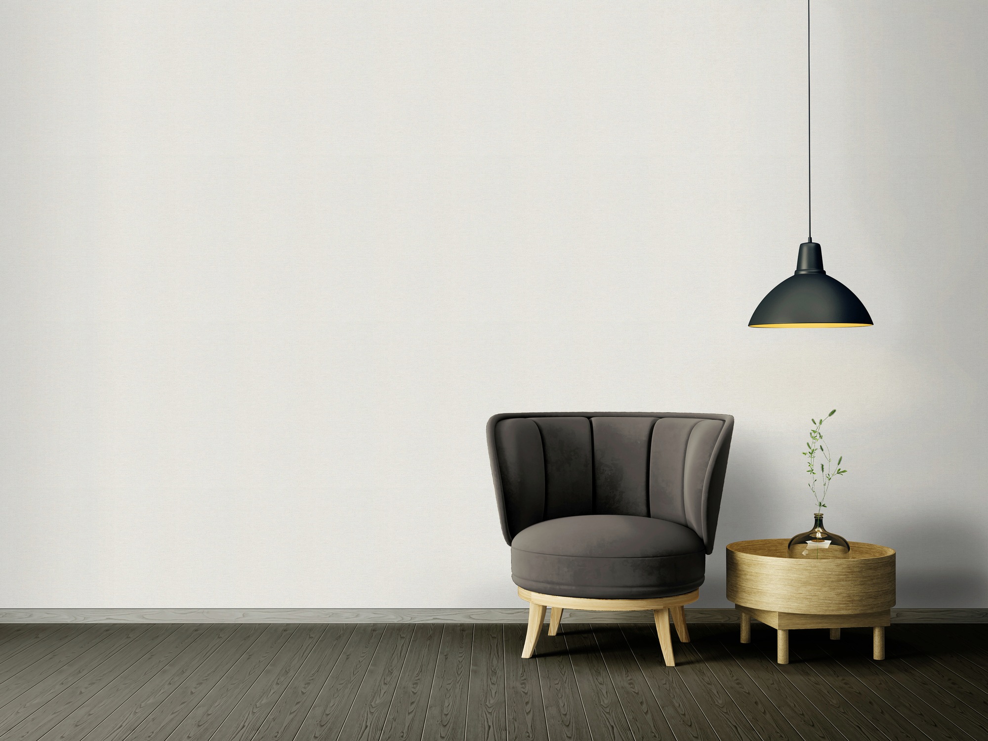 A.S. Création Vliestapete »Ethnic Origin Uni«, uni-einfarbig-unifarben, Tapete einfarbig Tapeten Wohnzimmer Schlafzimmer Küche modern Design