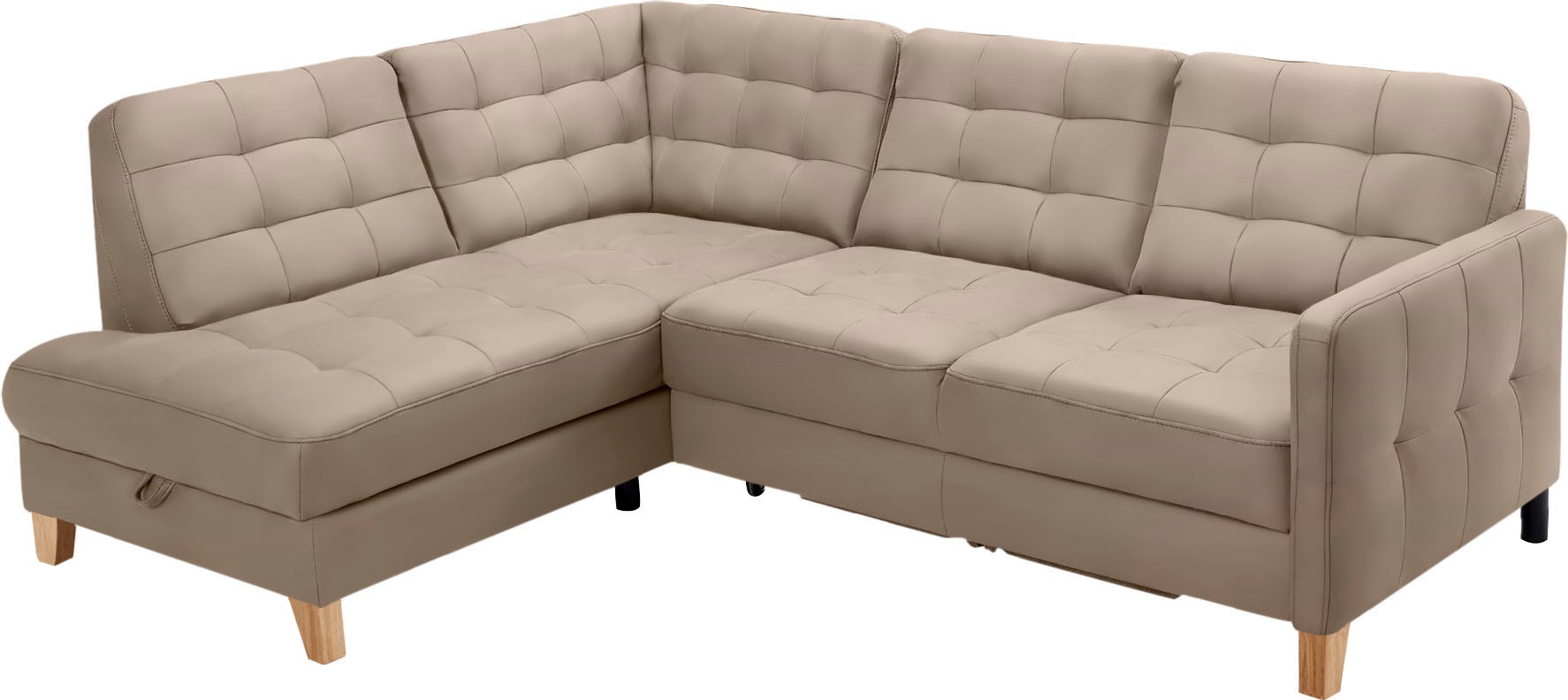 exxpo - sofa fashion Ecksofa »Elio, kompakt und komfortabel, bequem, zeitlo günstig online kaufen