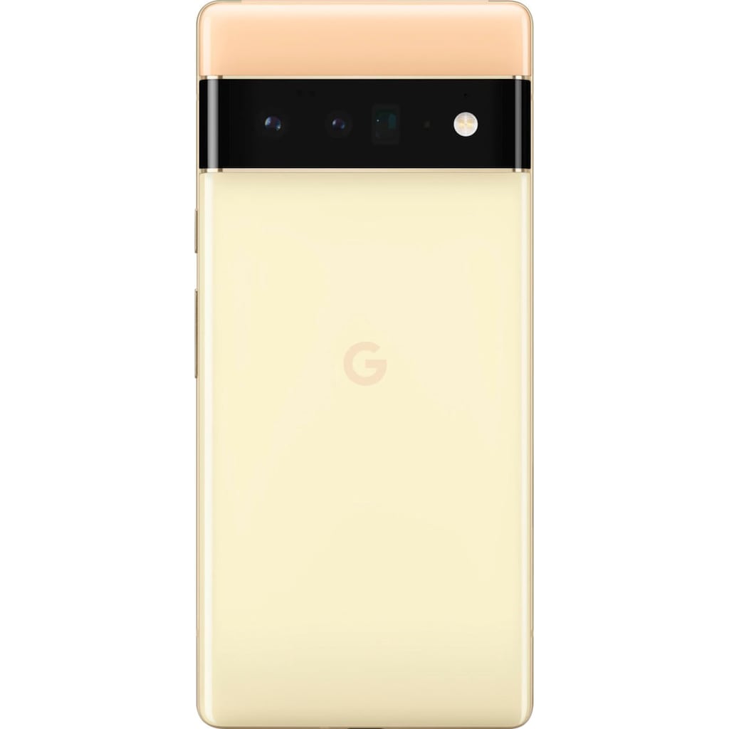 Google Smartphone »Pixel 6 Pro«, Sorta Sunny, 17 cm/6,7 Zoll, 128 GB Speicherplatz, 50 MP Kamera