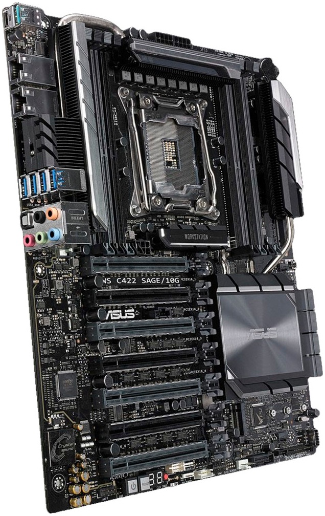 Asus Mainboard »WS C422 SAGE/10G«