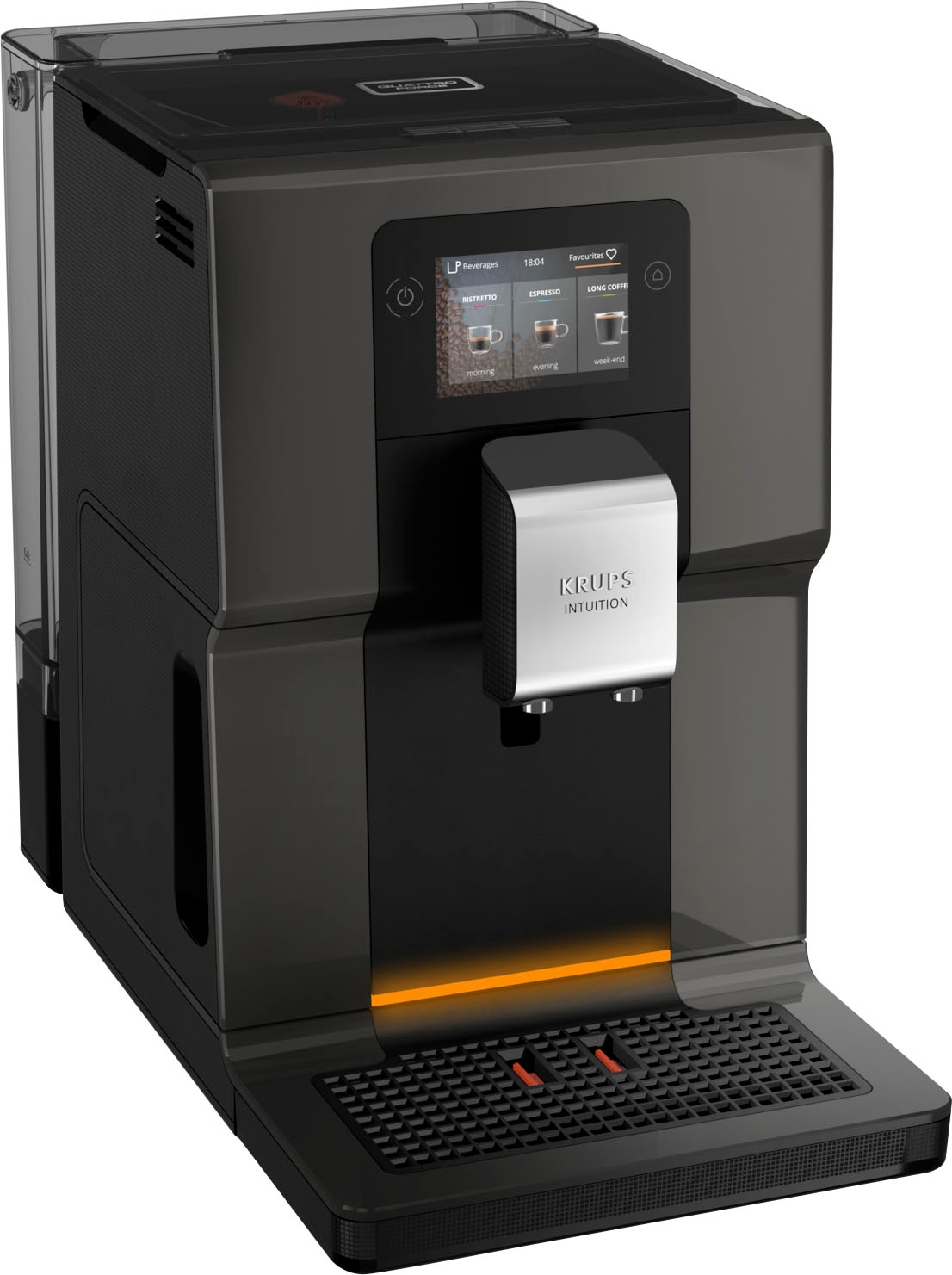 Krups Kaffeevollautomat »EA872B Intuition Preference«, 3,5"-Farb-Touchscreen, intuitive farbige Lichtanzeigen