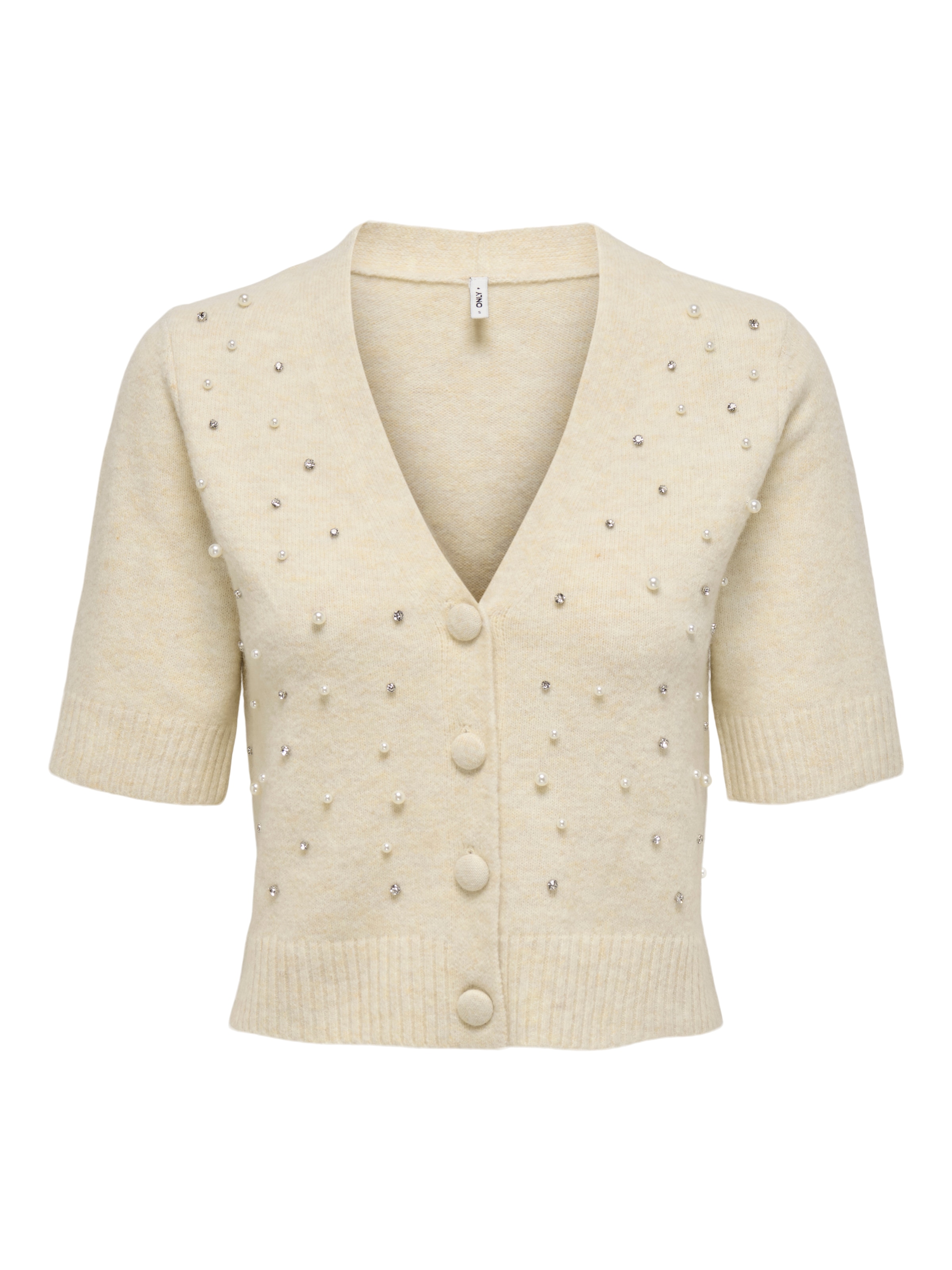 ONLY Strickjacke »ONLRENE LIFE SS BLING CARDIGAN CC KNT«