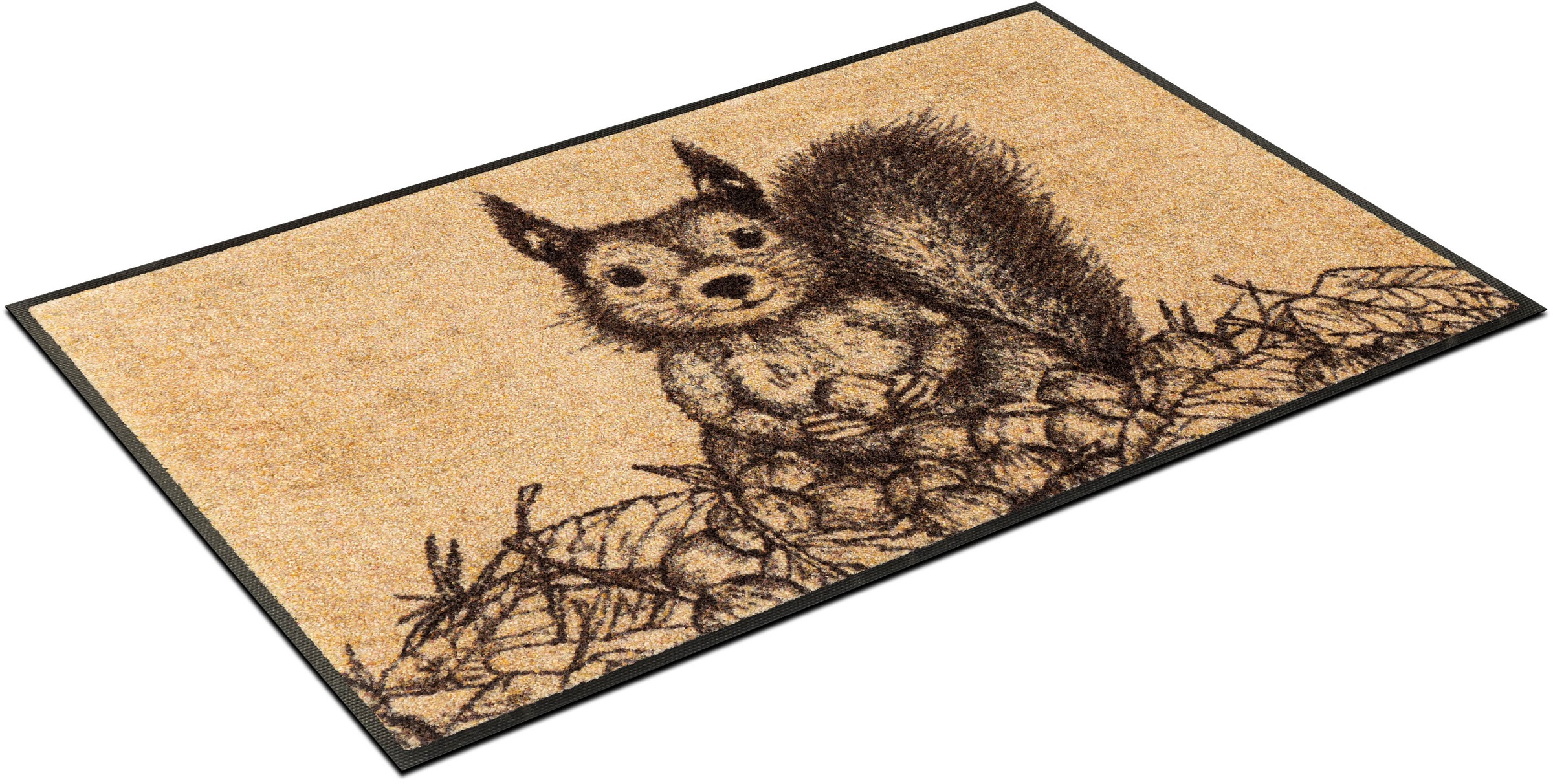 wash+dry by Kleen-Tex Fußmatte »Squirry« rechteckig 7 mm Höhe