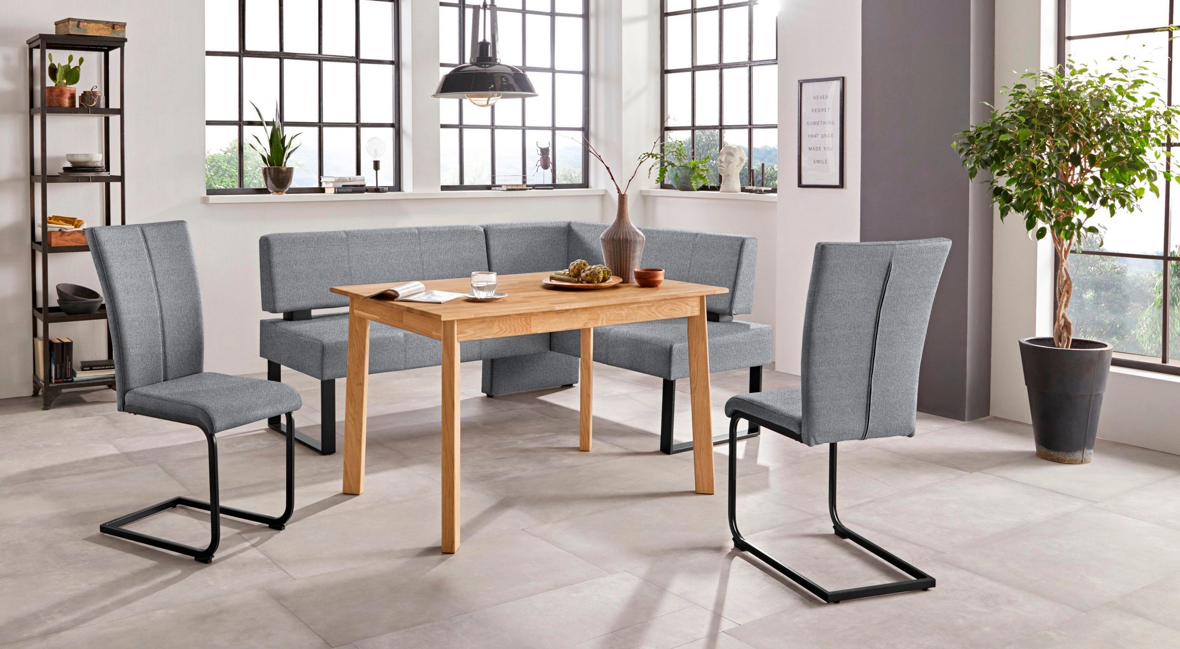 Home affaire Freischwinger »Oliver« () 2 Stk.Stuhl belastbar bis 120 Kg günstig online kaufen