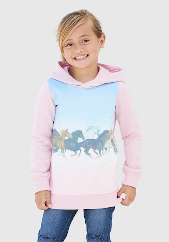 KIDSWORLD Longsweatshirt, mit Pferdedruck kaufen