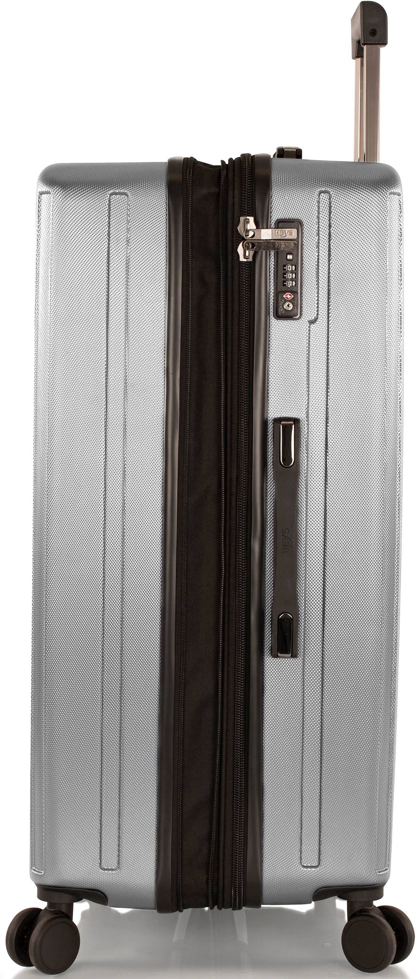 Heys Hartschalen-Trolley »SpinLite, in verschiedenen Farben und Größen« 119 l 4 Rollen Heys x Joachim Llambi Reisegepäck TSA Schloss Volumenerweiterung