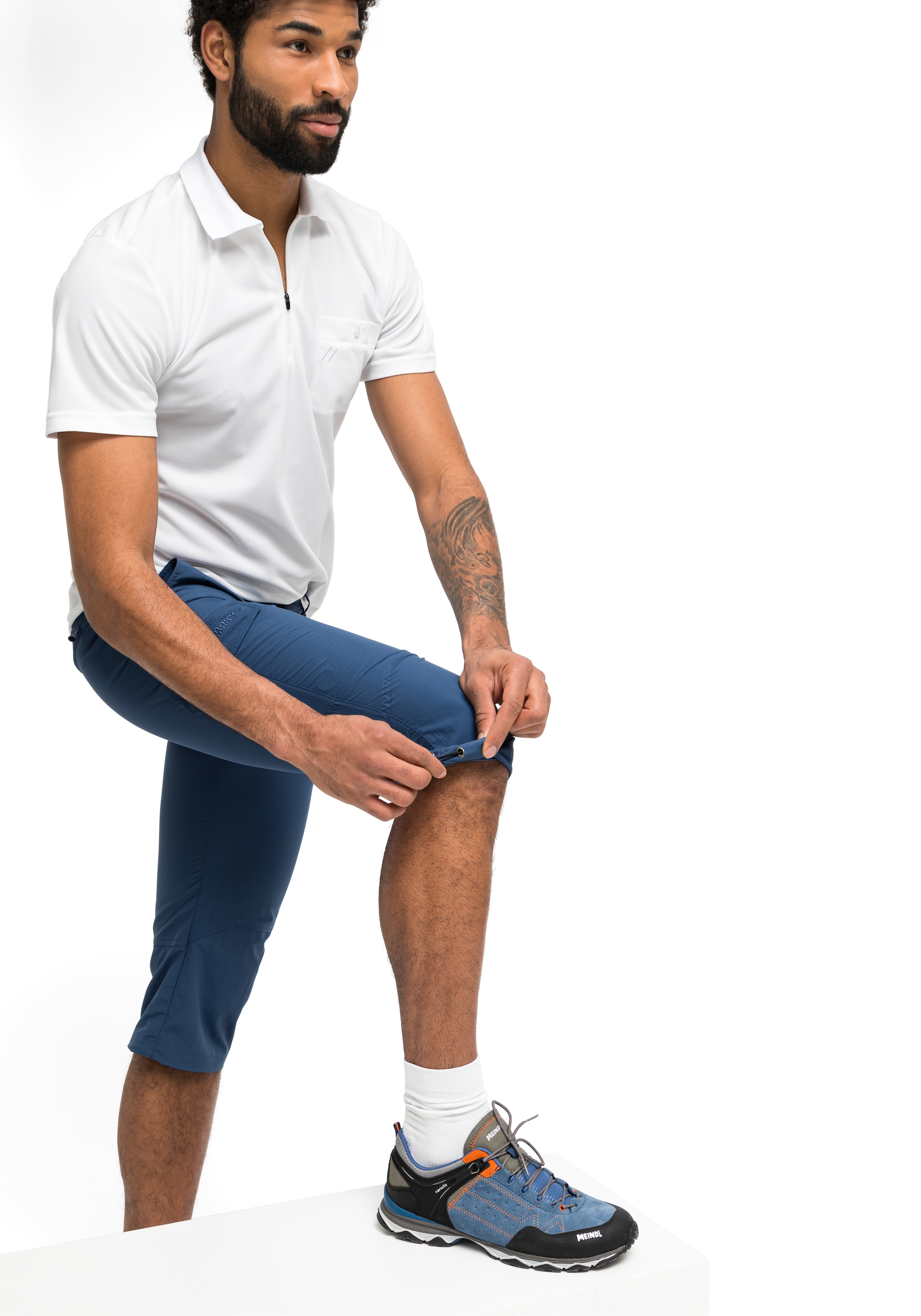 Maier Sports Caprihose »Jens«  kurze Hose Herren, luftige Wanderhose, leichte Outdoorhose, Reg Fit