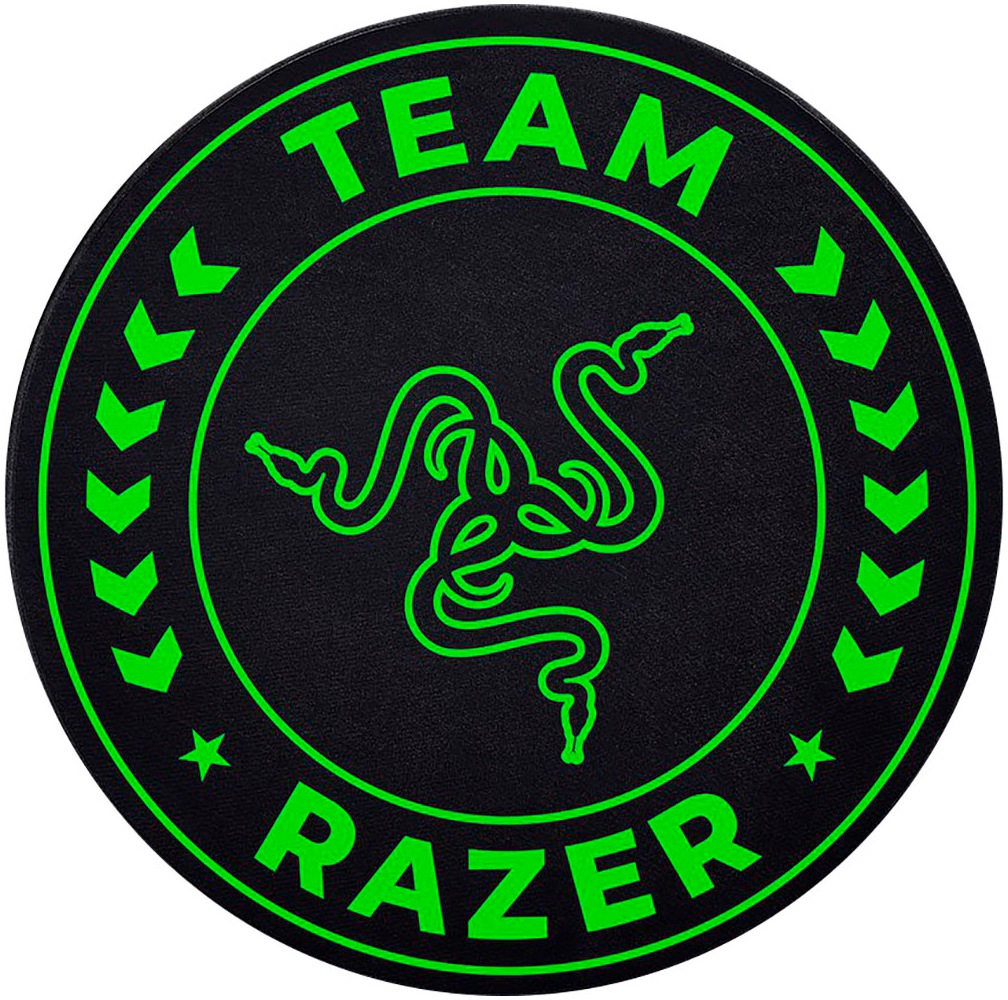 RAZER Bodenschutzmatte »Team Bodenteppich« schwarz/grün