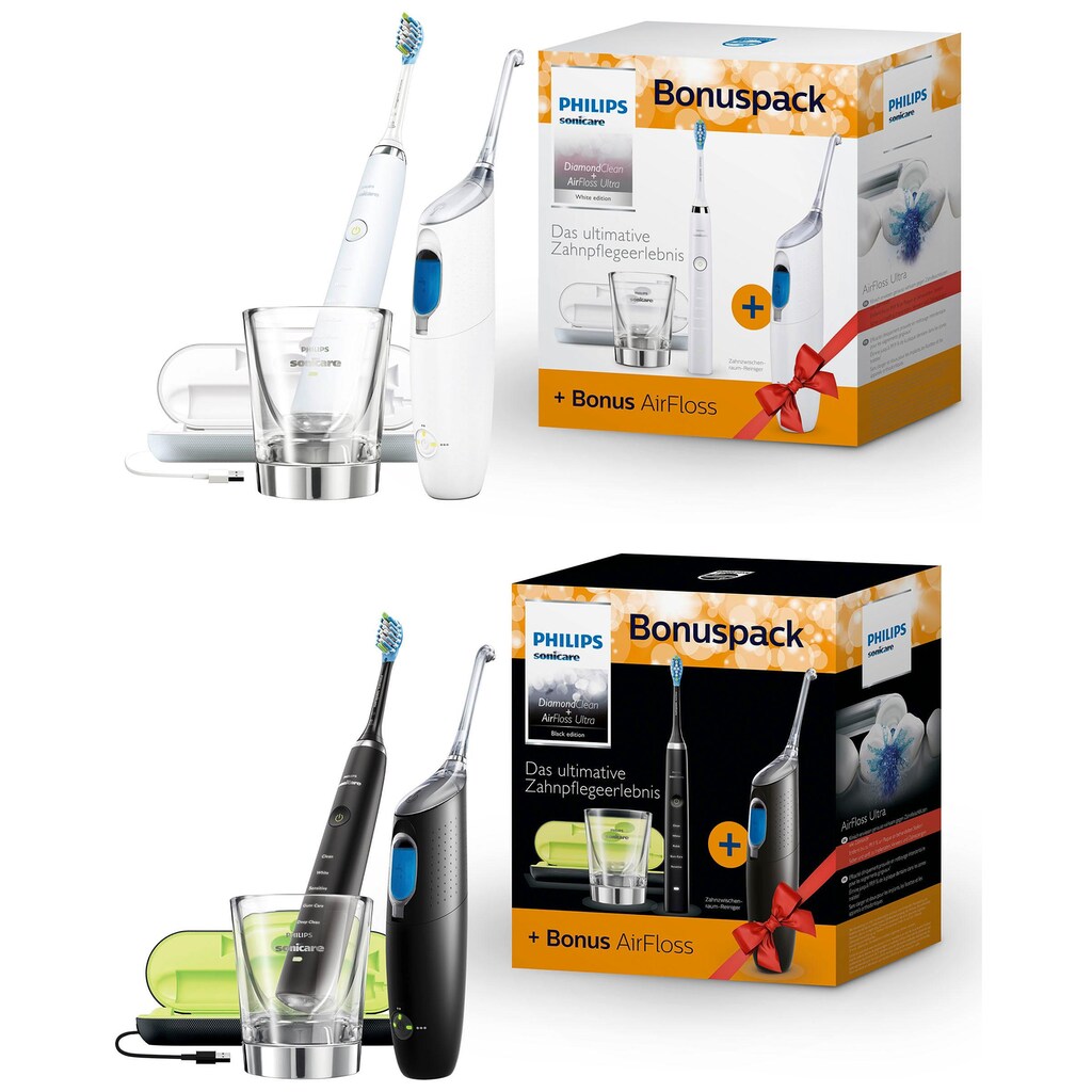 Philips Sonicare Mundpflegecenter »HX8492«, (2 tlg.), Zahnpflegeset