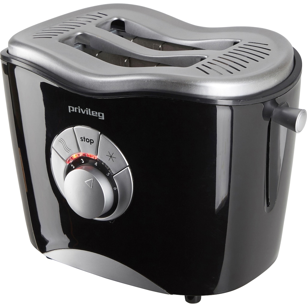 Privileg Toaster »568811«, 2 kurze Schlitze, für 2 Scheiben, 860 W