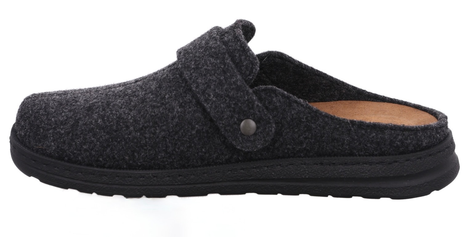 Rohde Pantoffel »ASIAGO«  Hausschuh, Pantoffel, Wohlfühlschuh mit Klettverschluss