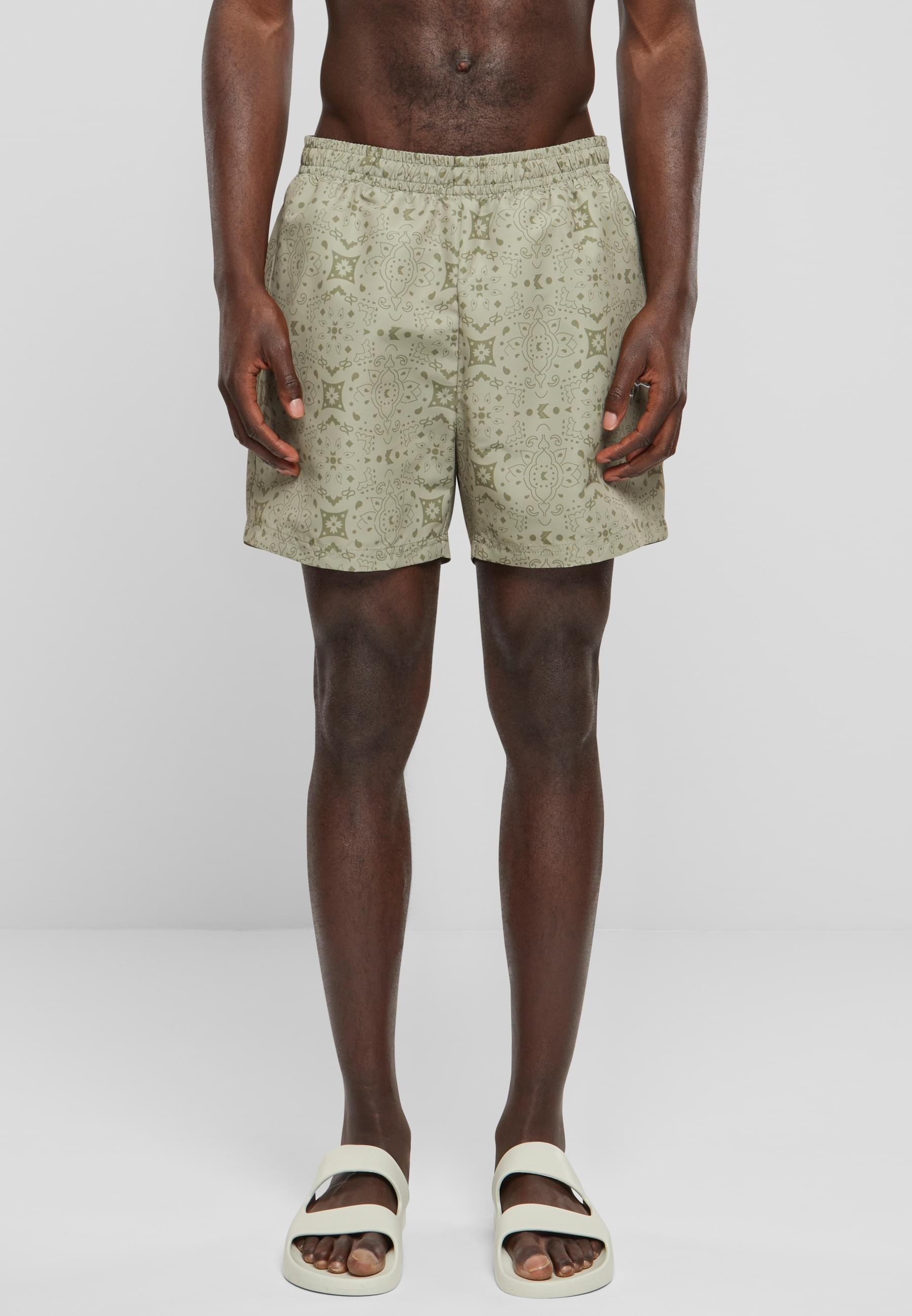 Karl Kani Badeshorts »Karl Kani Herren KM241-056-2 Signautre Paisley Swim Shorts«