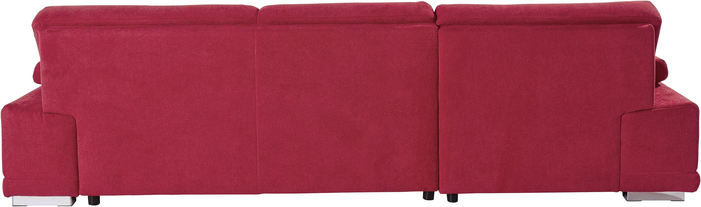 sit&more Ecksofa »Coria L-Form«, mit XL-Recamiere, wahlweise mit Bettfunktion