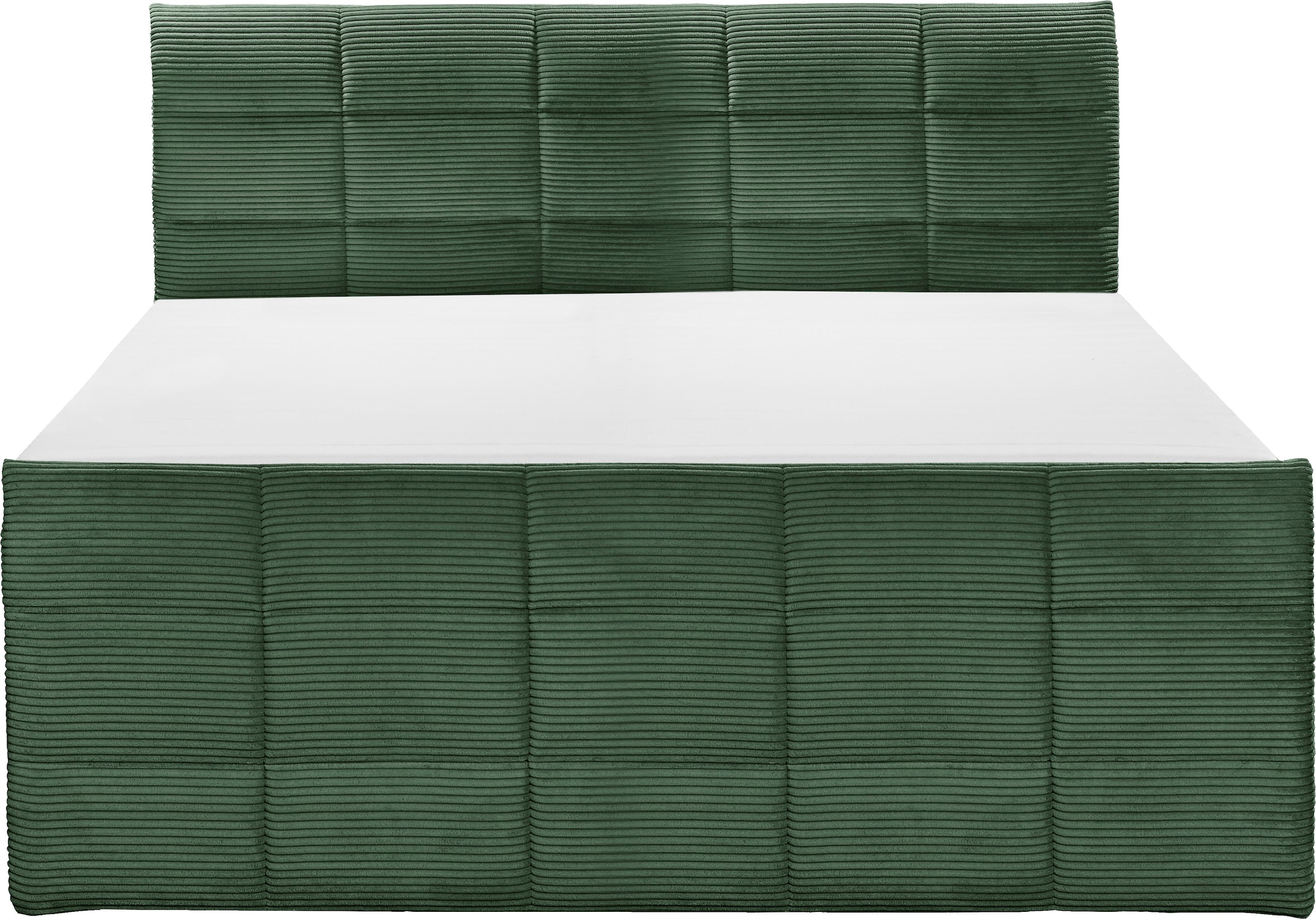 ED EXCITING DESIGN Boxspringbett »Bolivia«, harte Seite mit Kokosmatte, weiche Seite mit Filzabdeckung